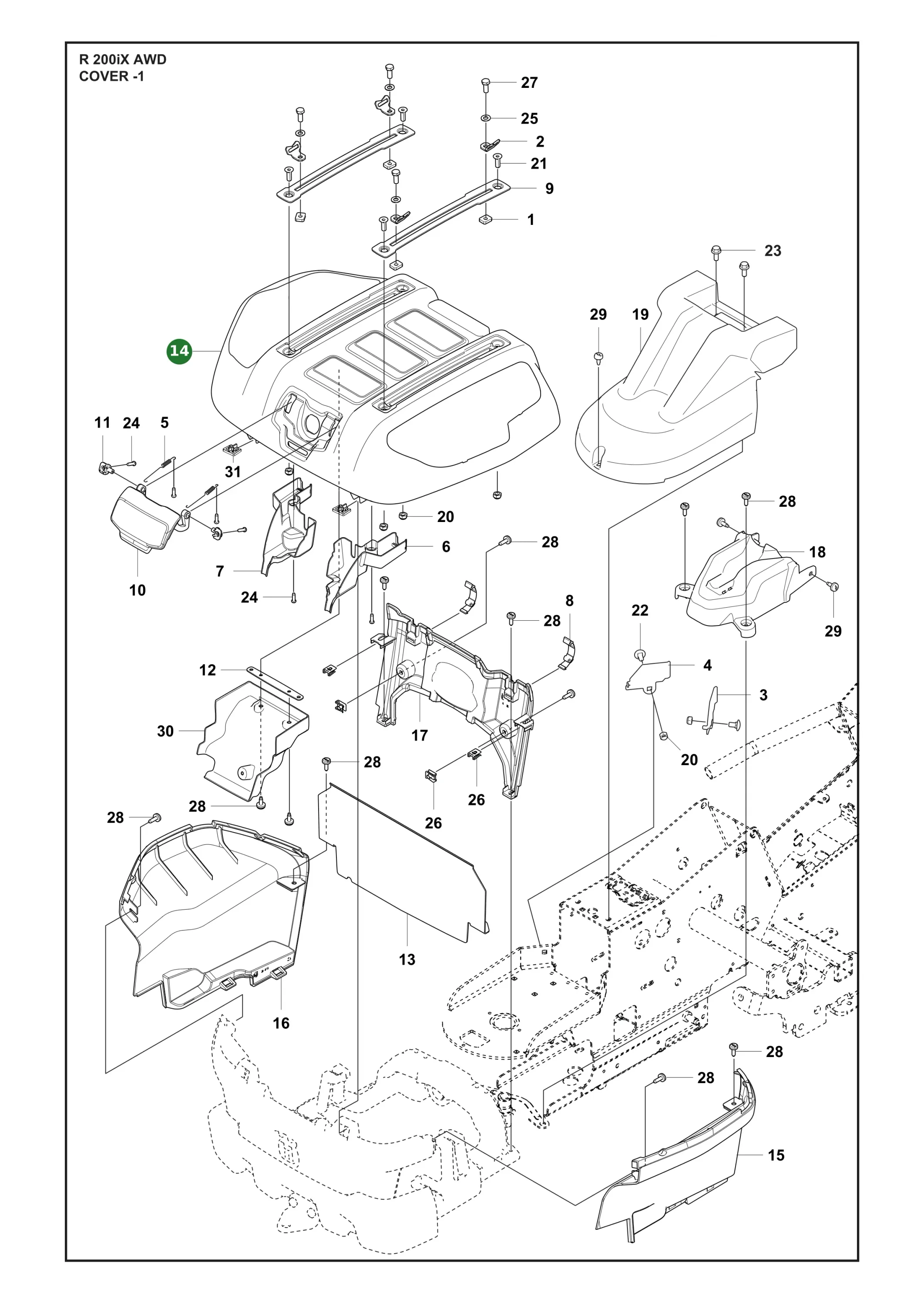 Position im Ersatzteilkatalog