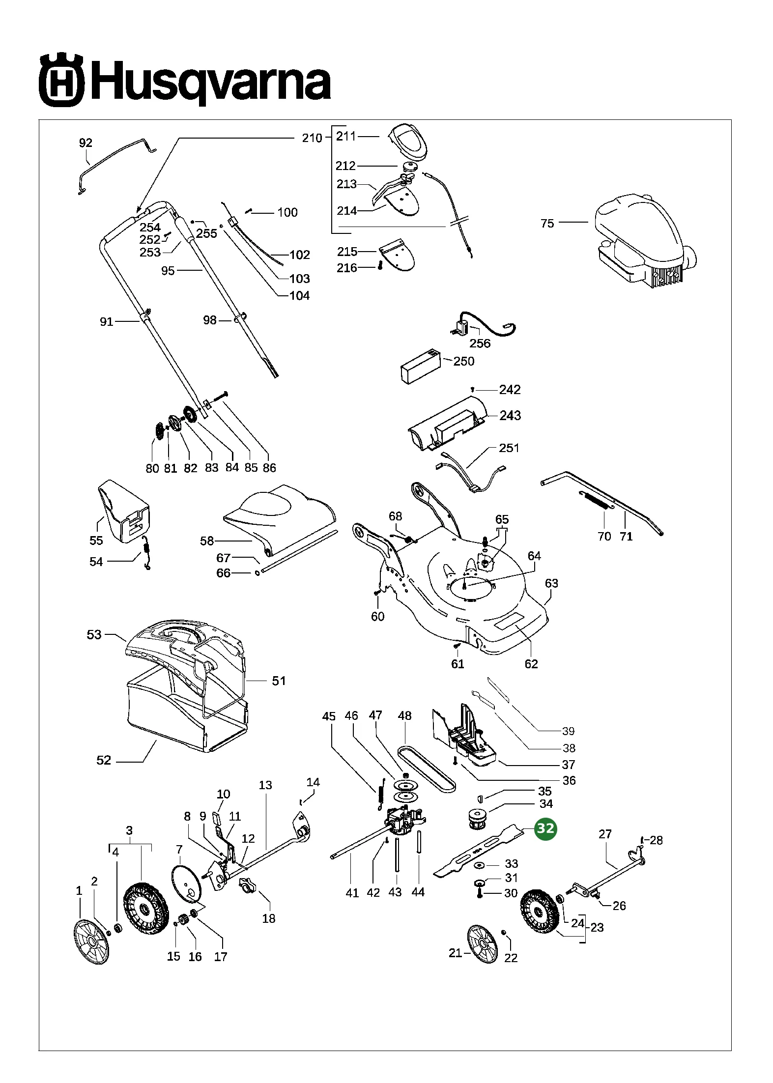 Position im Ersatzteilkatalog
