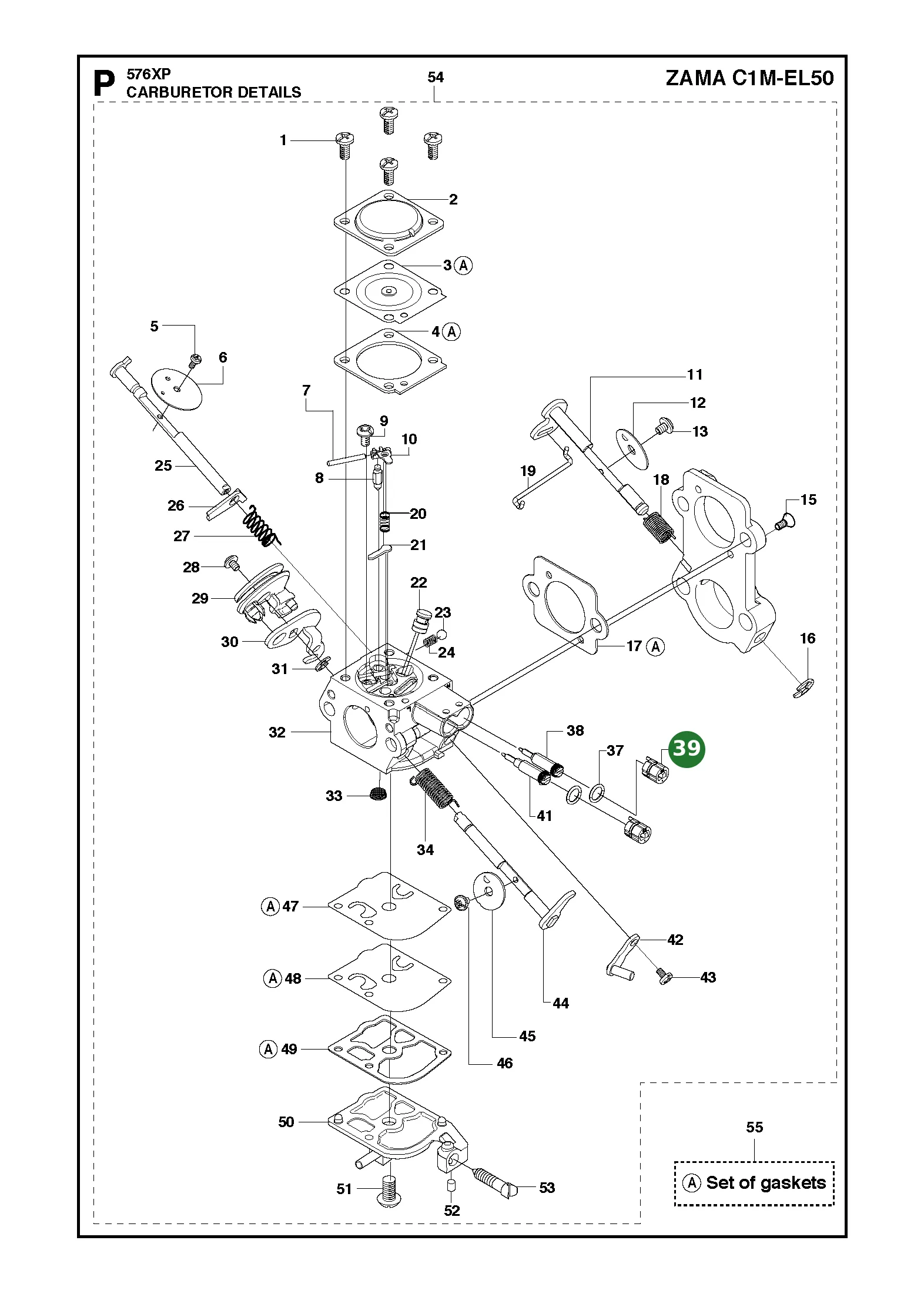 Position im Ersatzteilkatalog