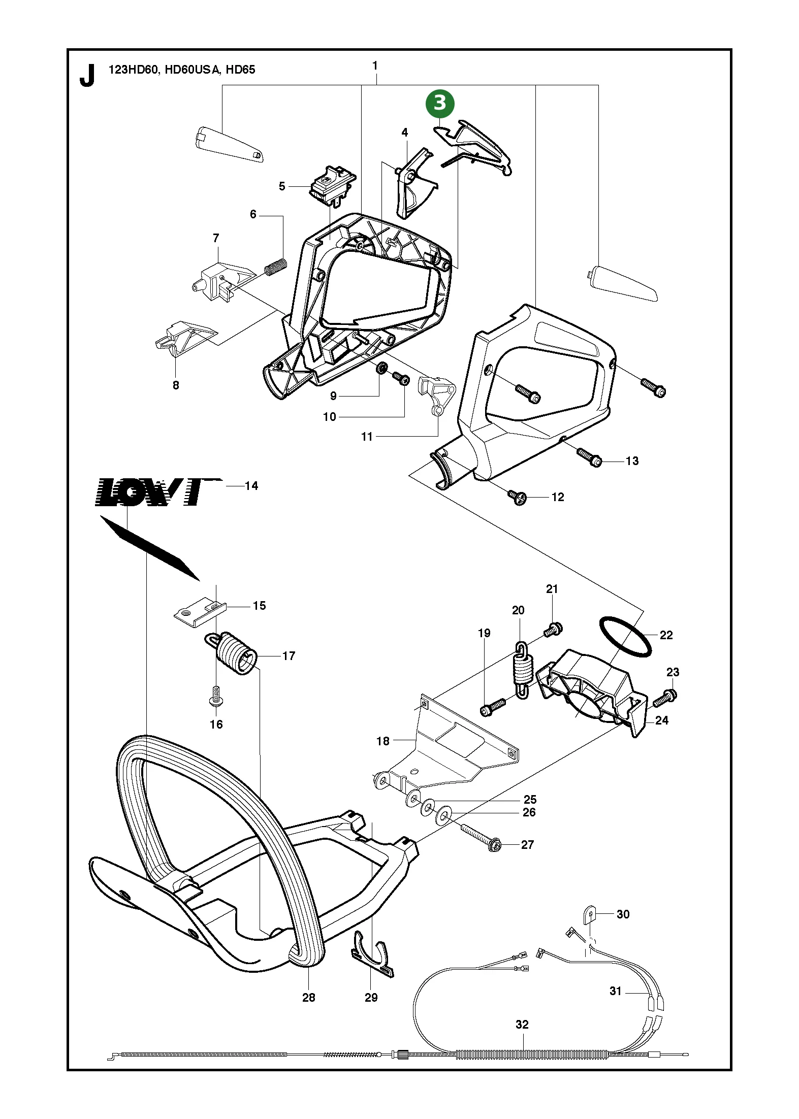 Position im Ersatzteilkatalog
