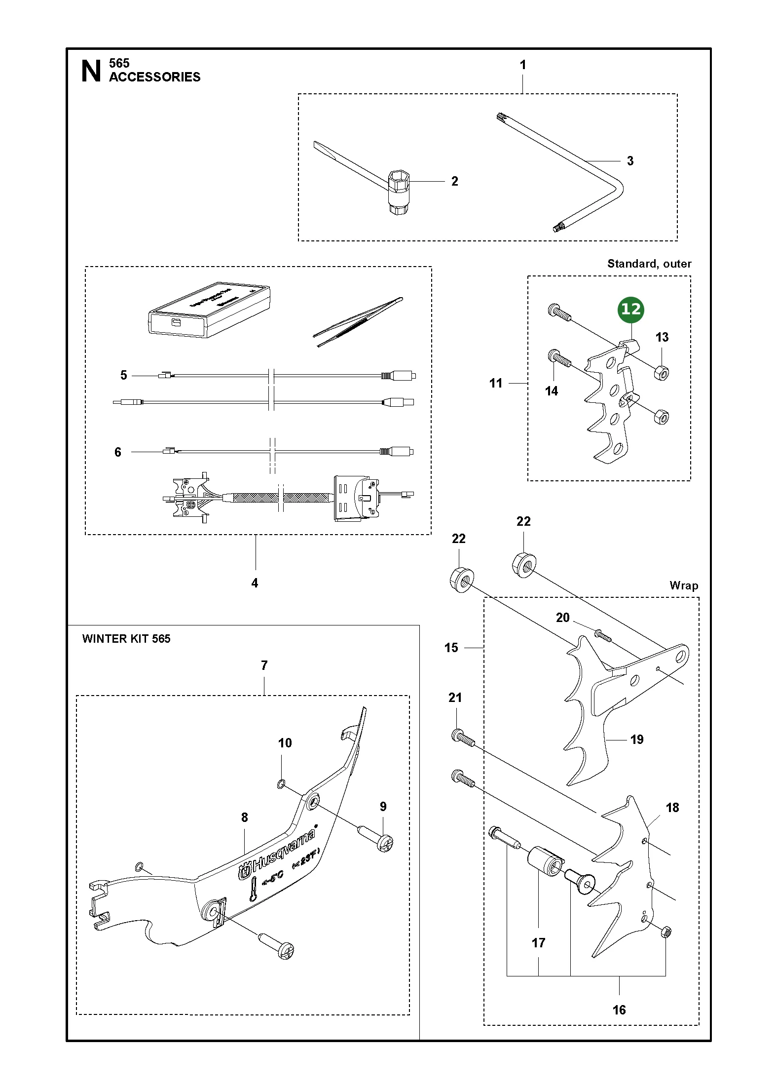 Position im Ersatzteilkatalog