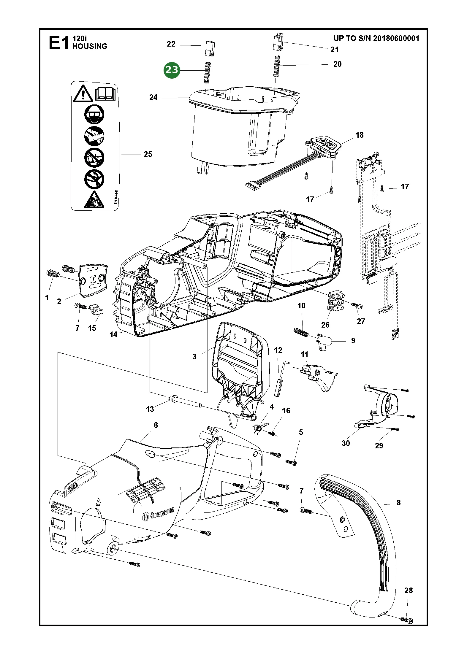 Position im Ersatzteilkatalog