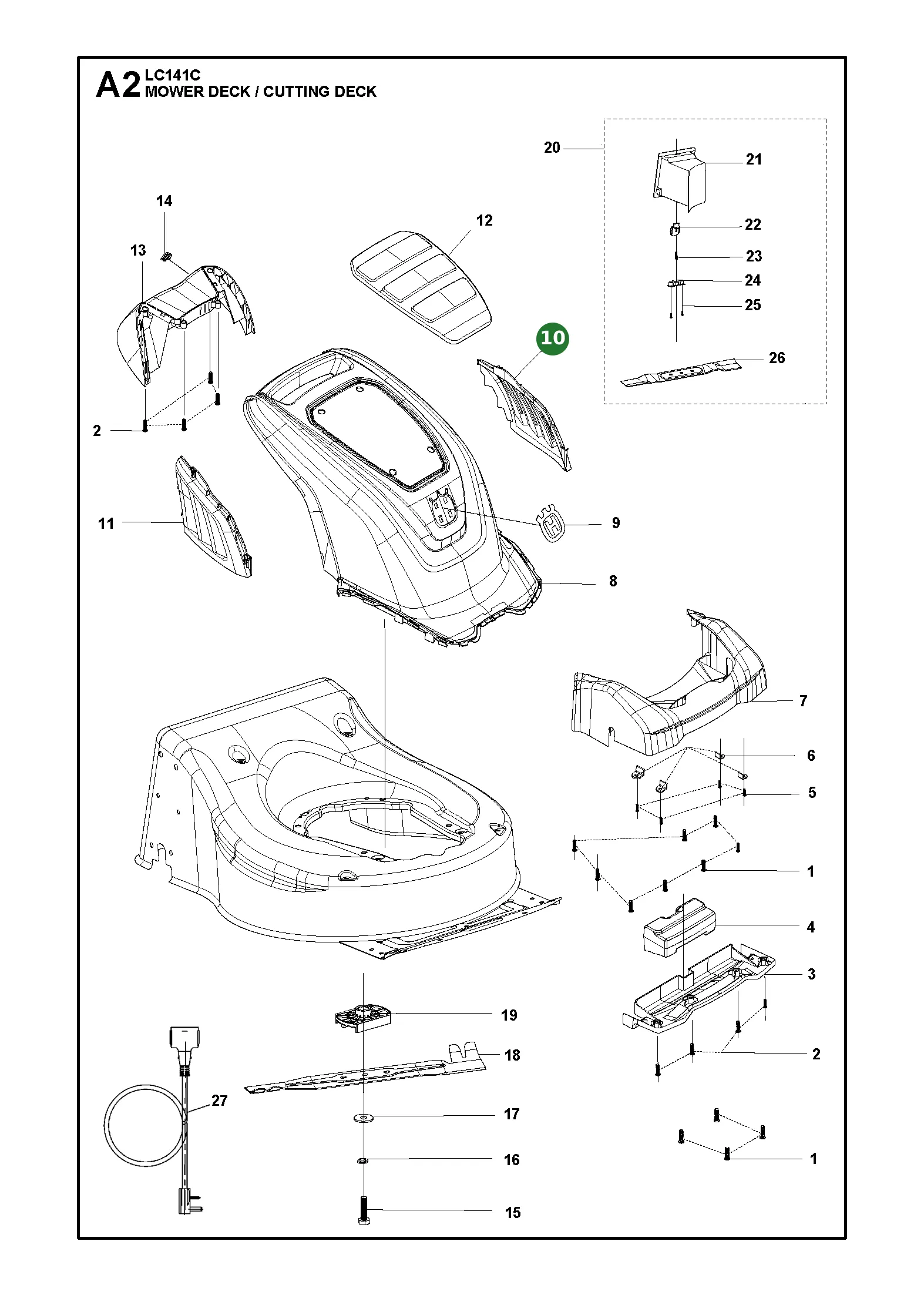 Position im Ersatzteilkatalog