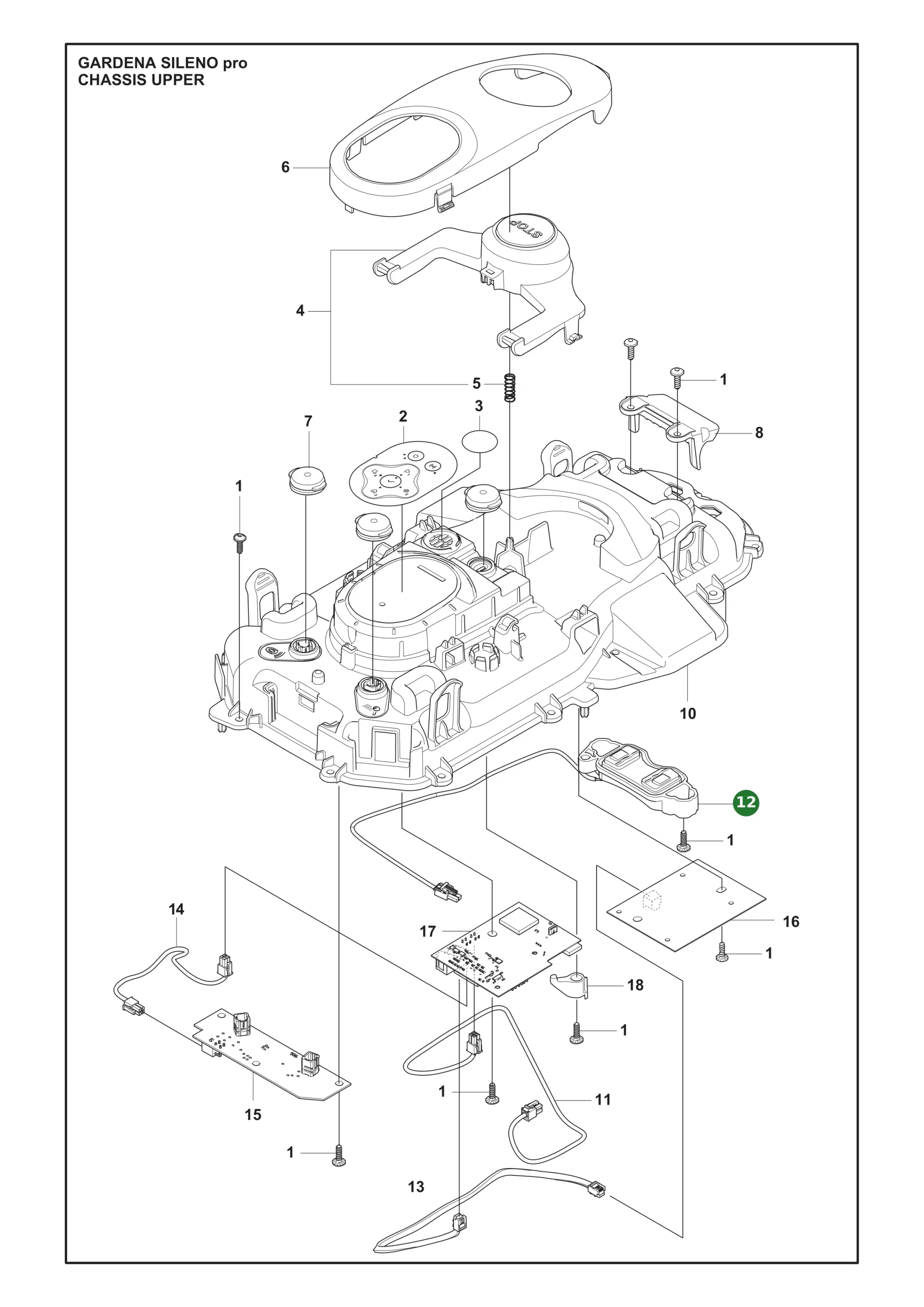 Position im Ersatzteilkatalog