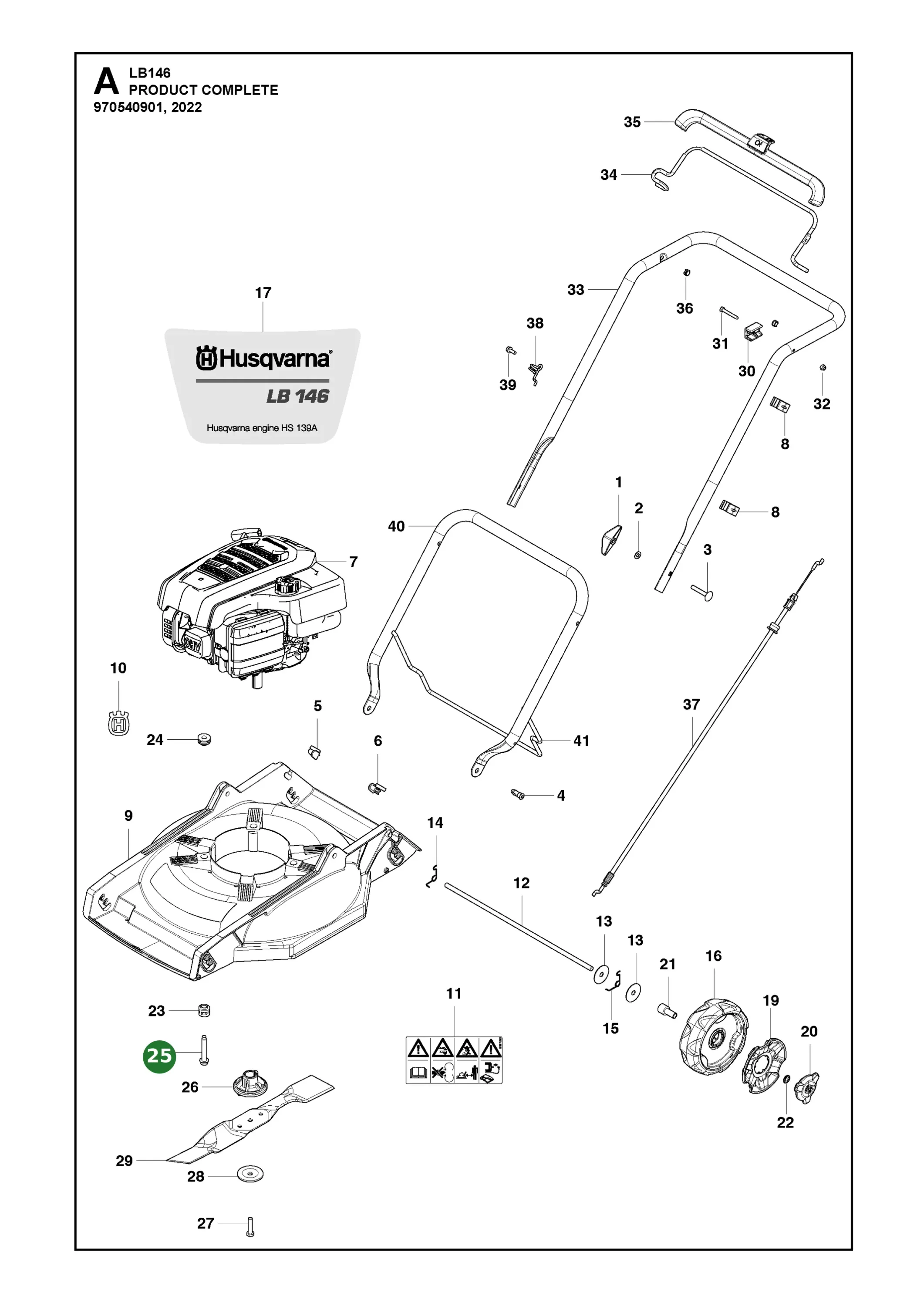 Position im Ersatzteilkatalog