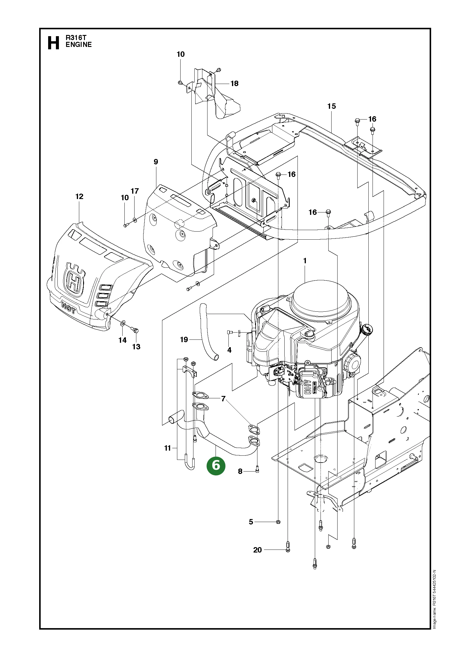 Position im Ersatzteilkatalog