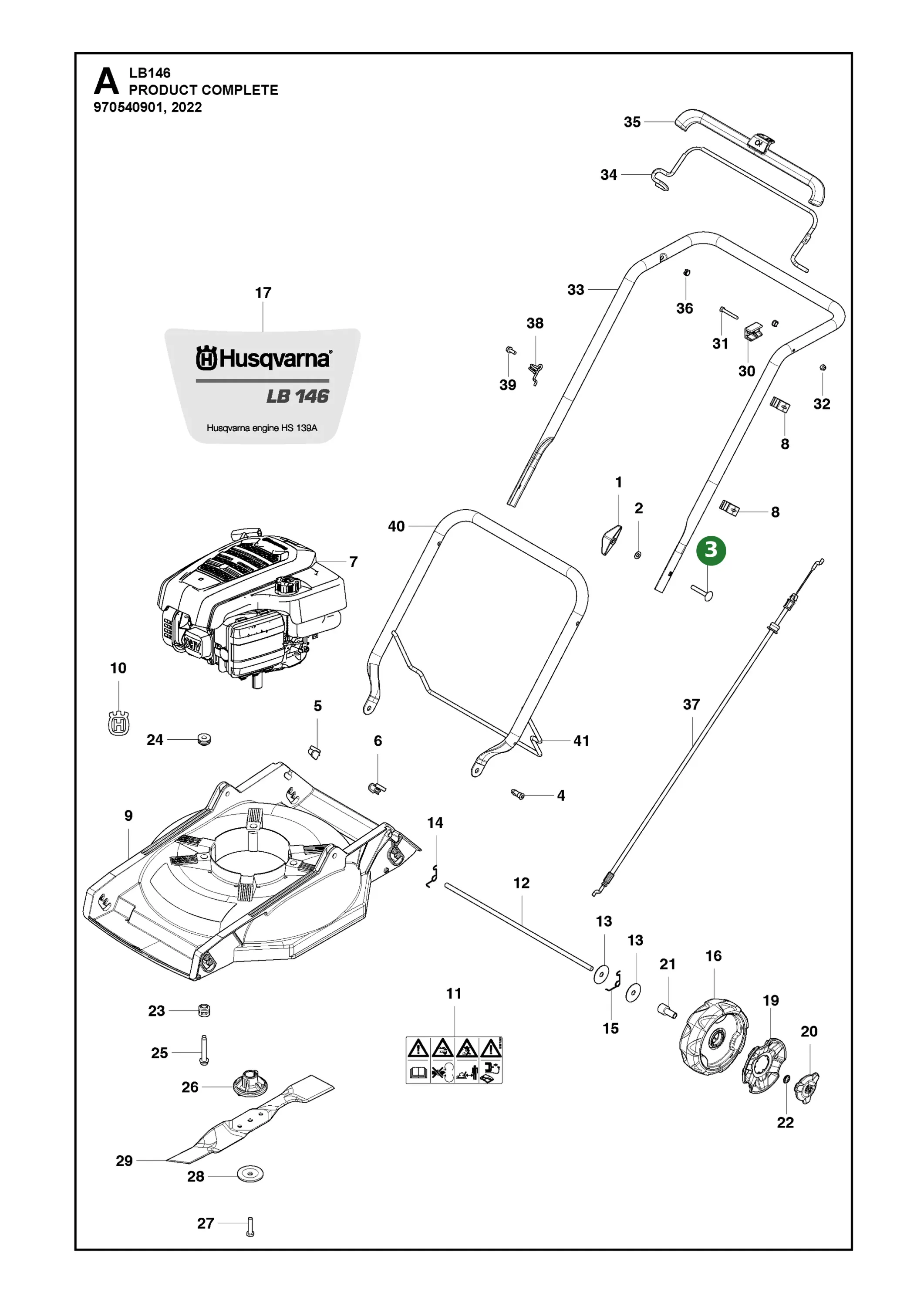 Position im Ersatzteilkatalog