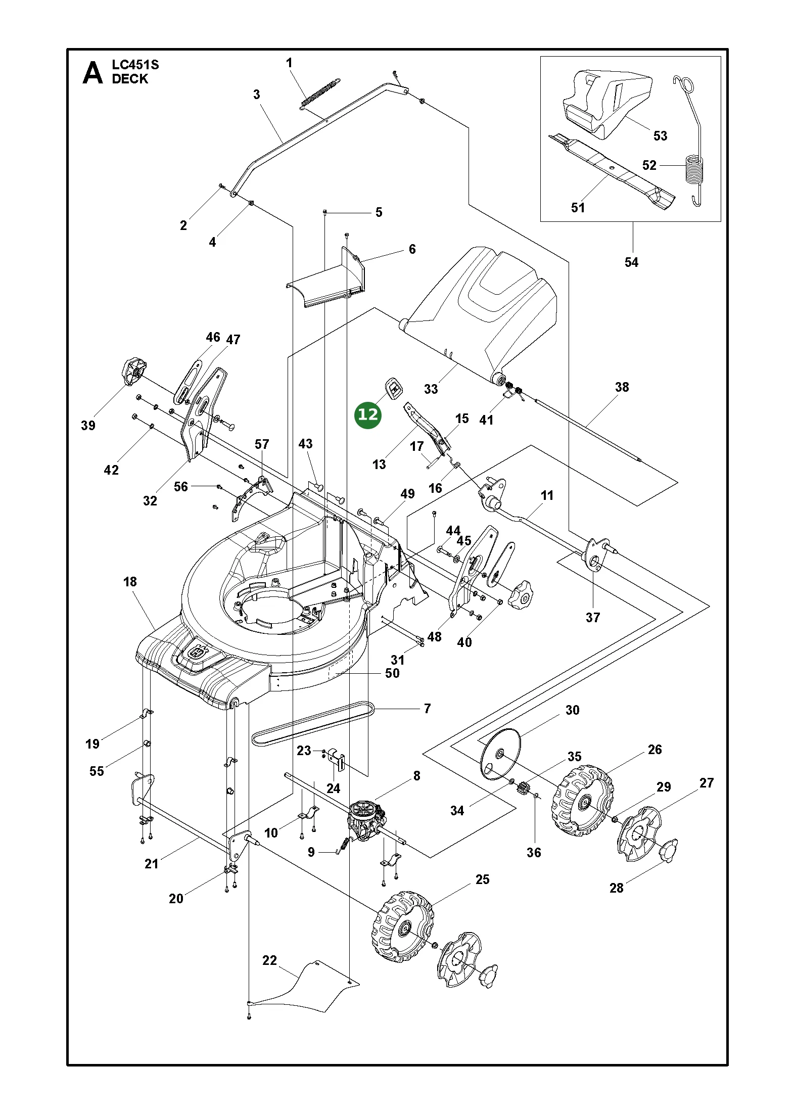 Position im Ersatzteilkatalog