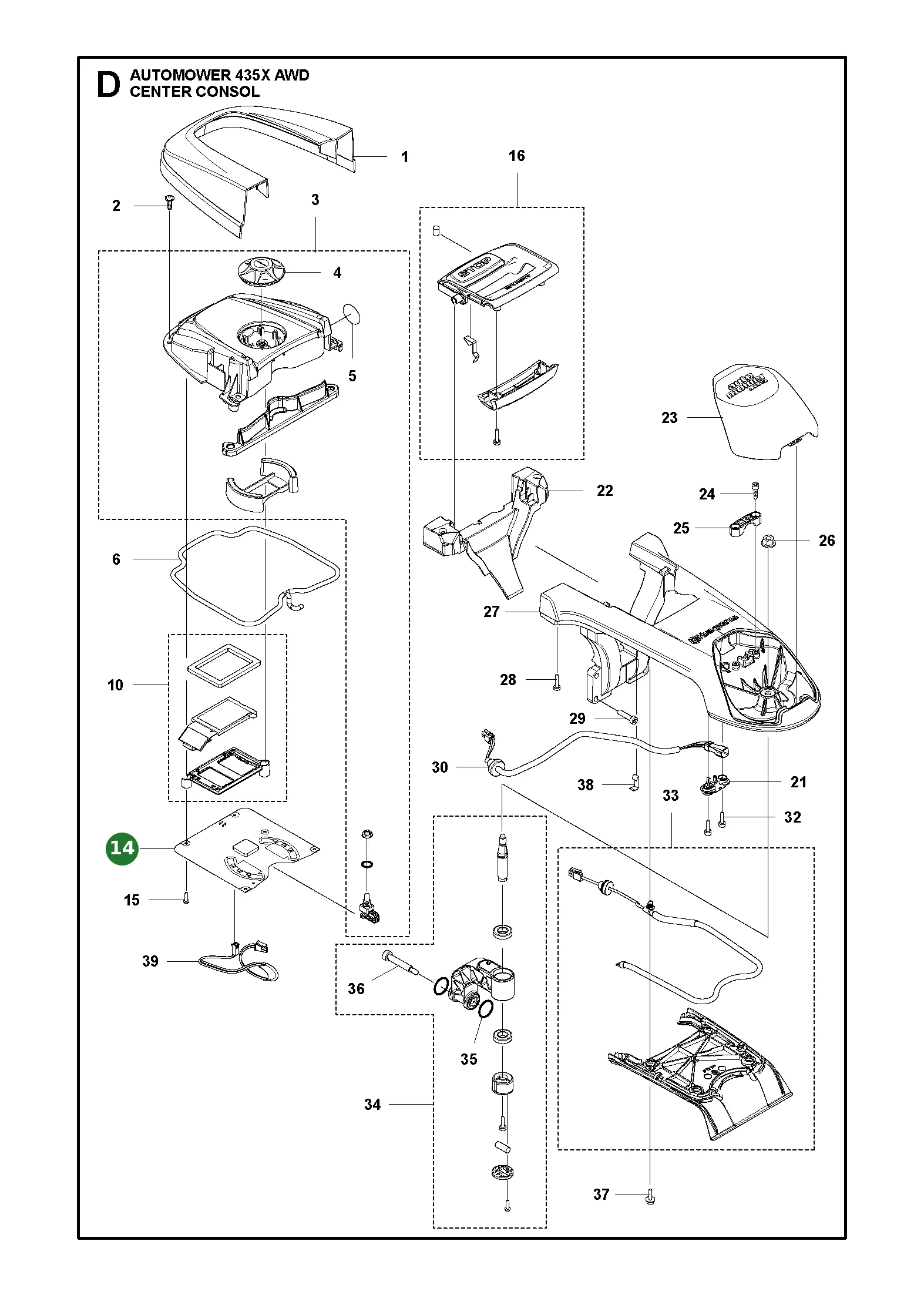 Position im Ersatzteilkatalog