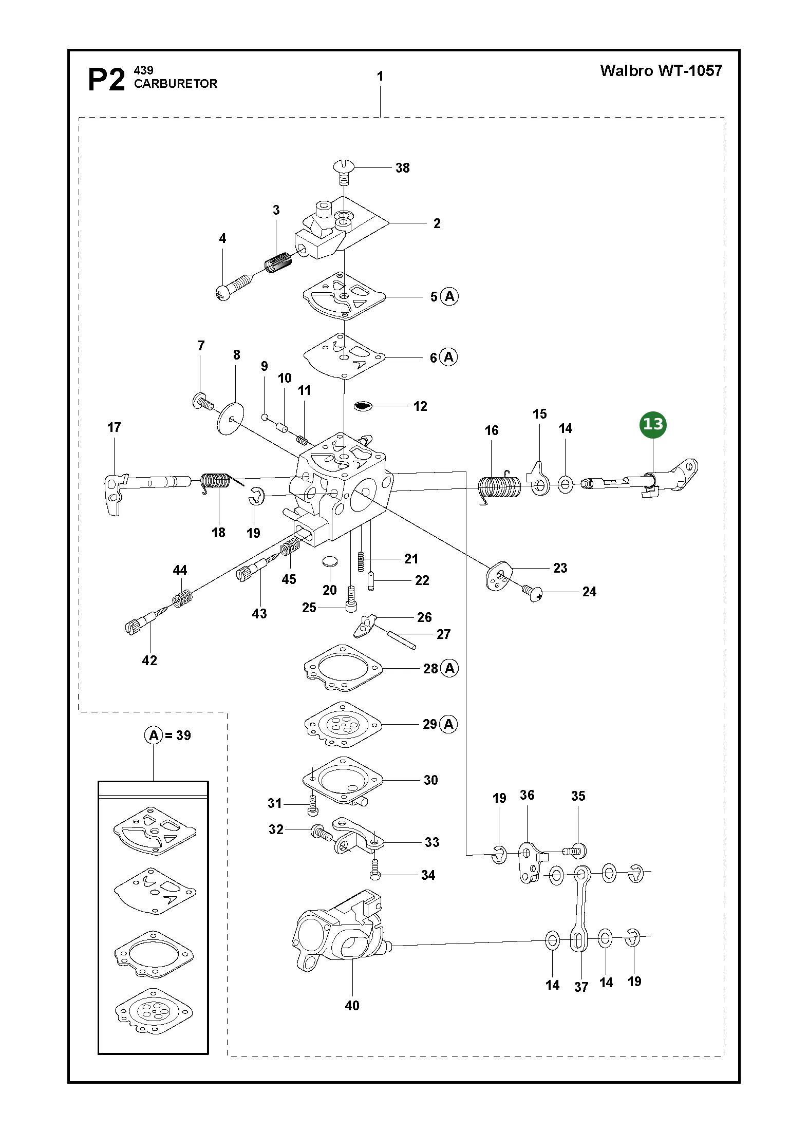 Position im Ersatzteilkatalog