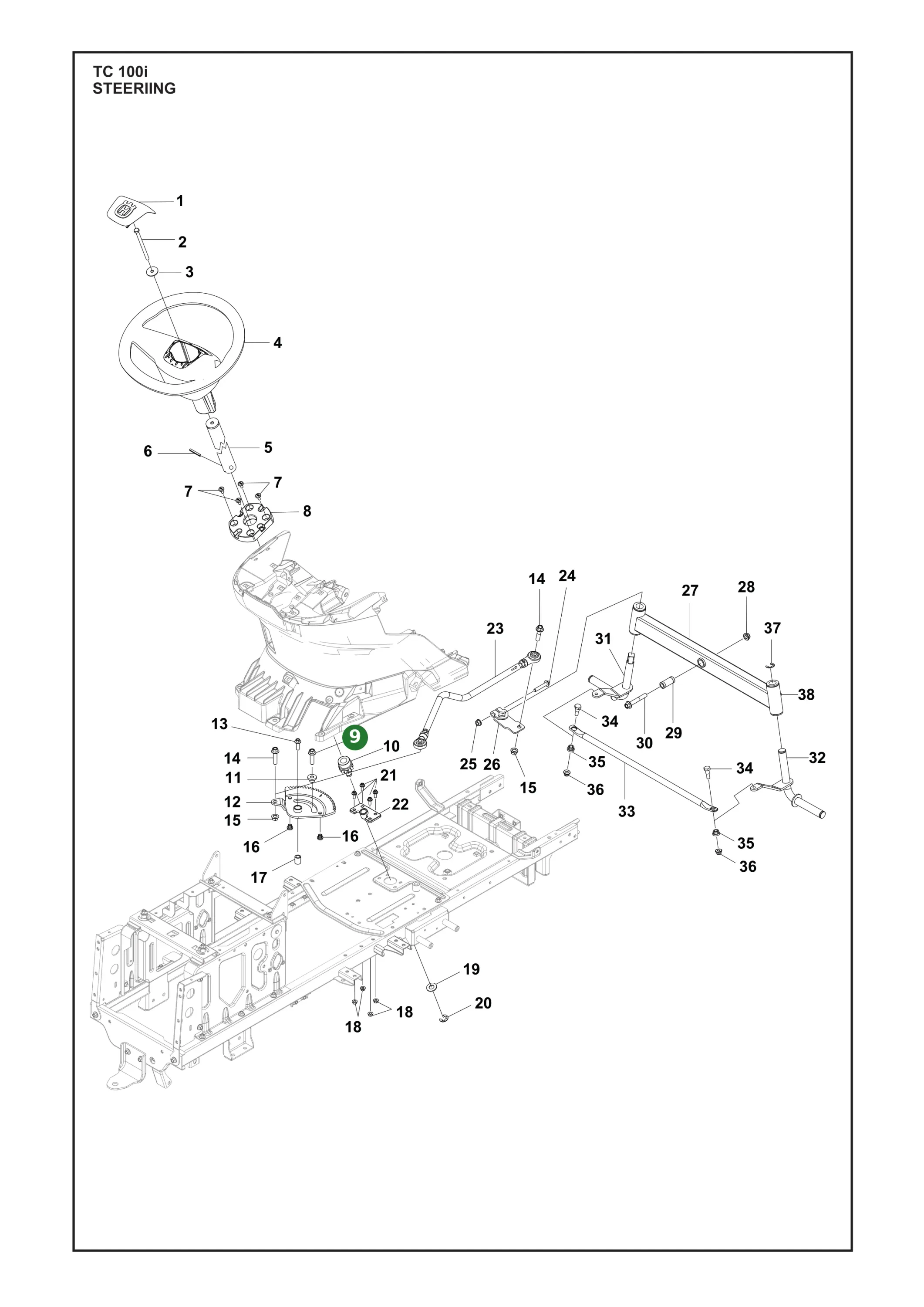 Position im Ersatzteilkatalog