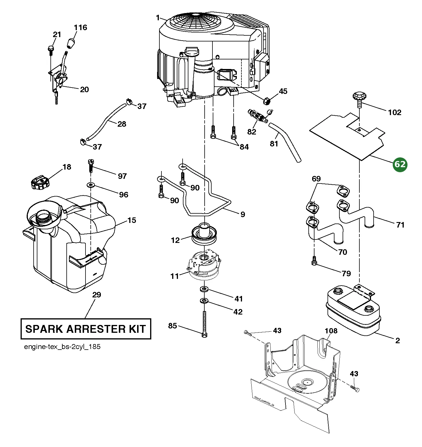 Position im Ersatzteilkatalog