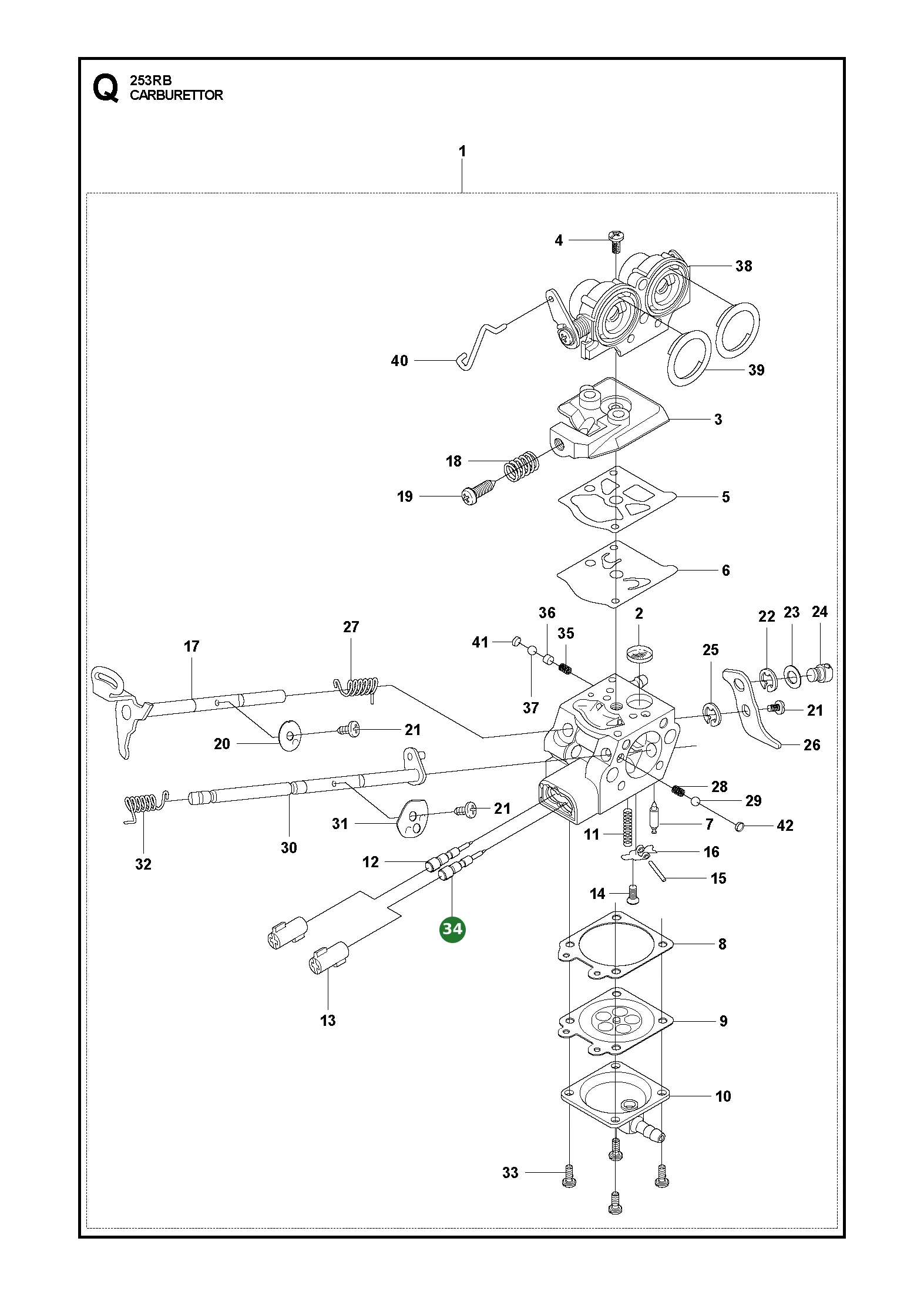 Position im Ersatzteilkatalog