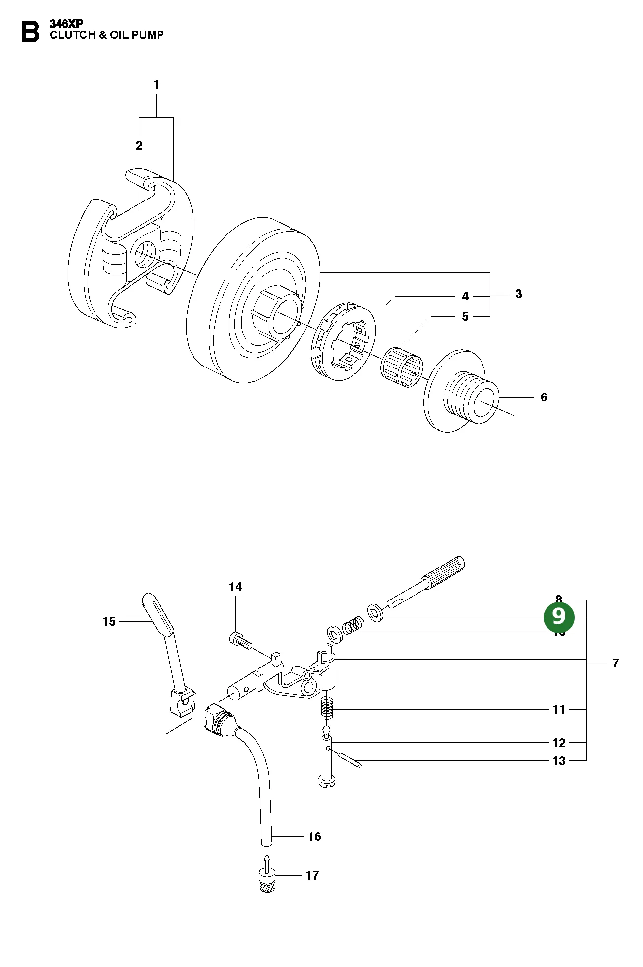 Scheibe f&uuml;r Husqvarna Motors&auml;gen