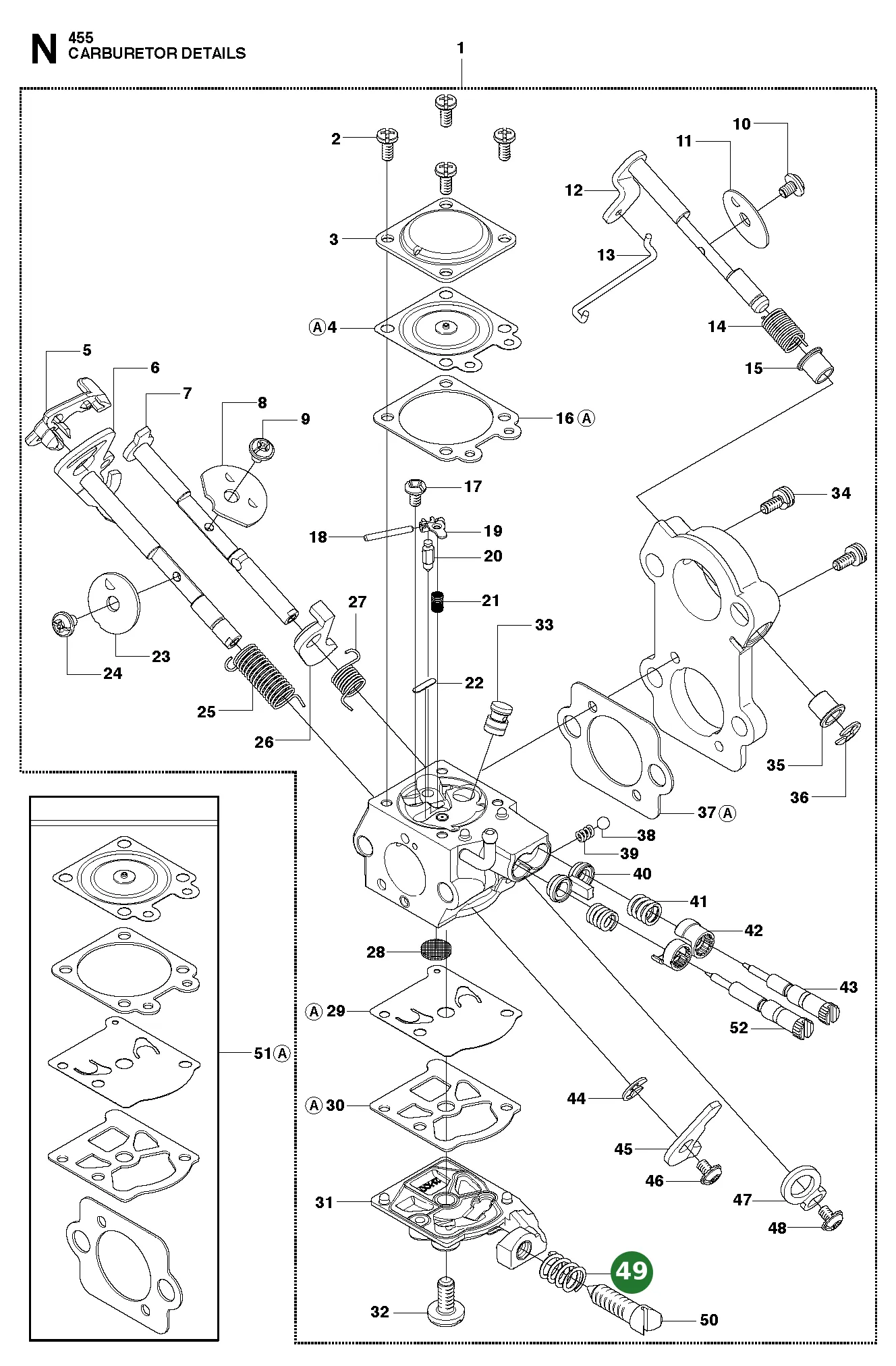 Position im Ersatzteilkatalog