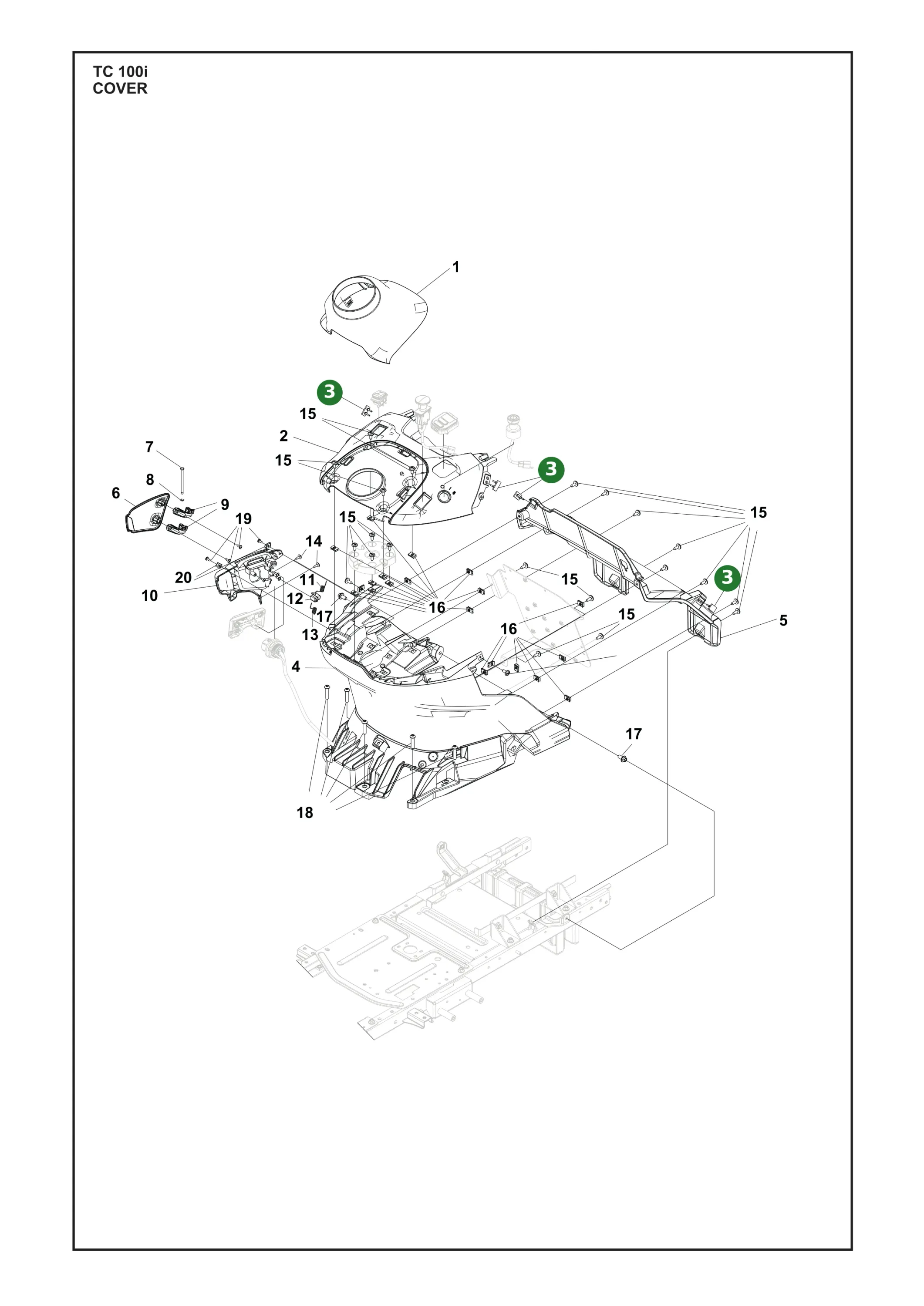 Position im Ersatzteilkatalog
