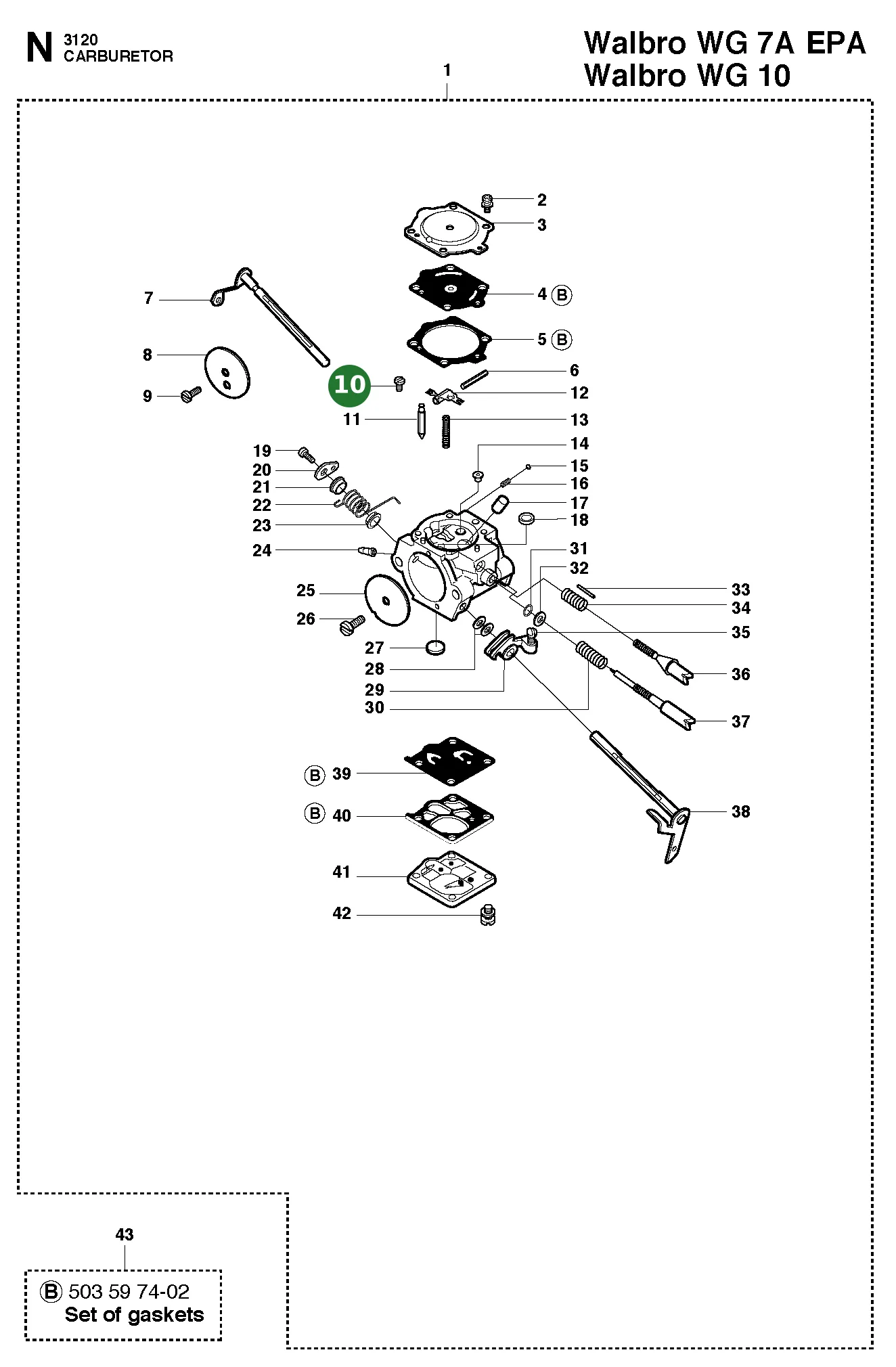 Position im Ersatzteilkatalog