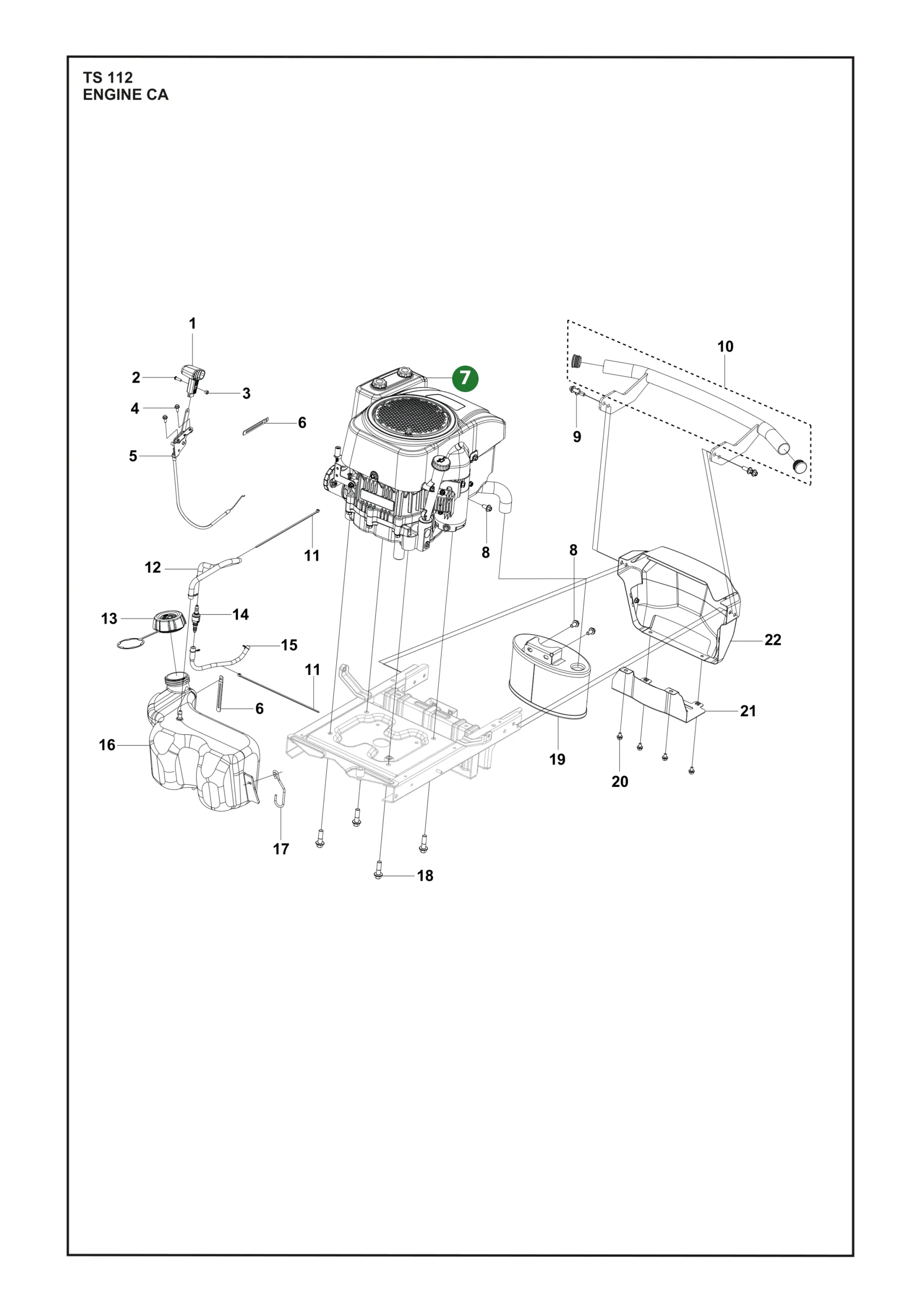 Position im Ersatzteilkatalog