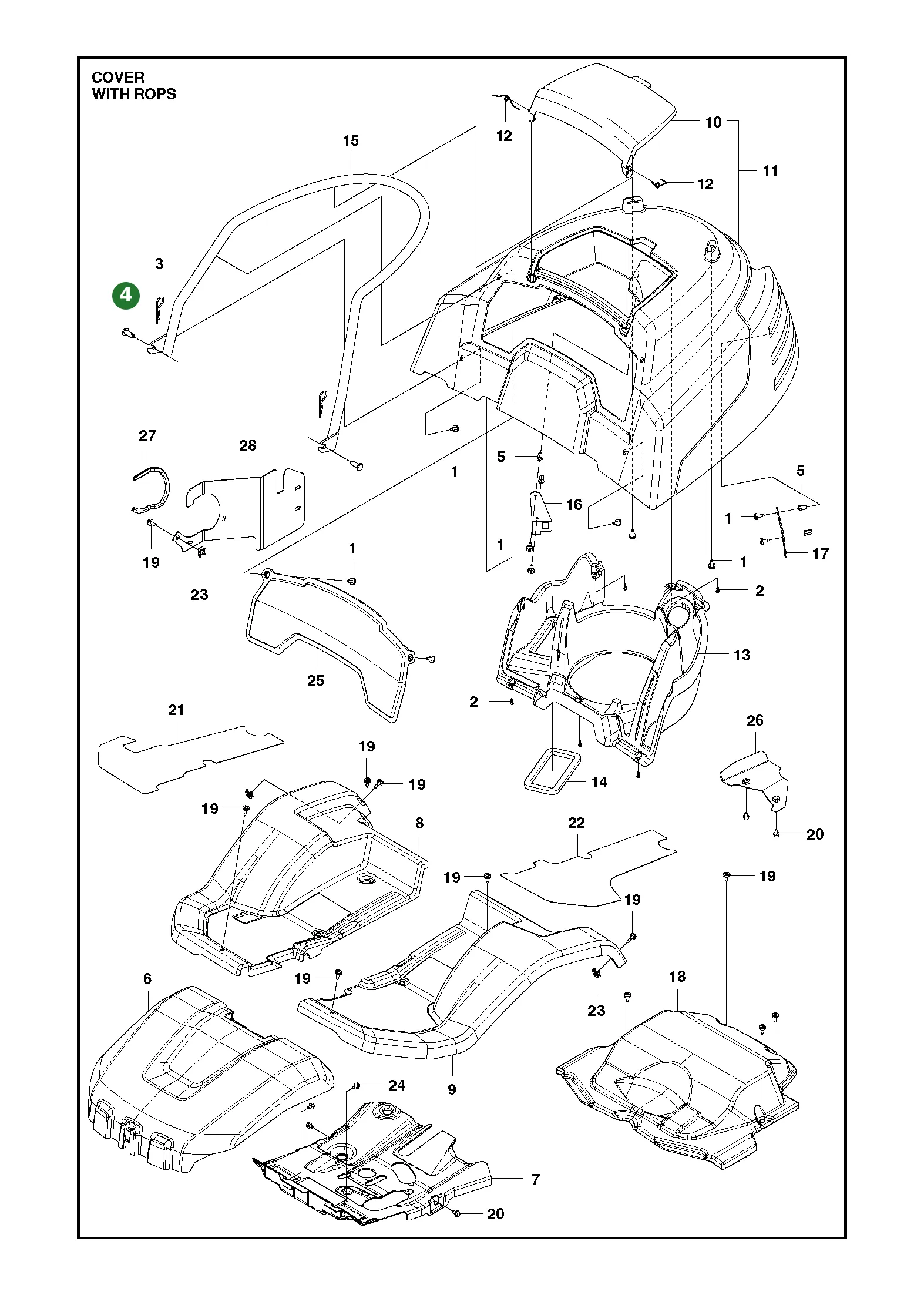 Position im Ersatzteilkatalog