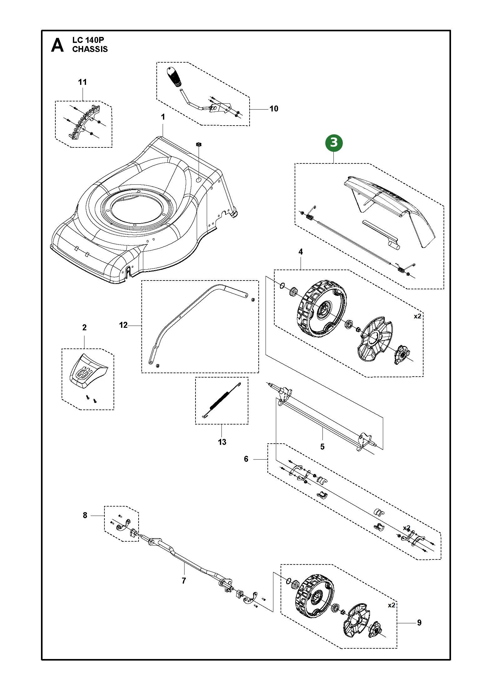 Position im Ersatzteilkatalog