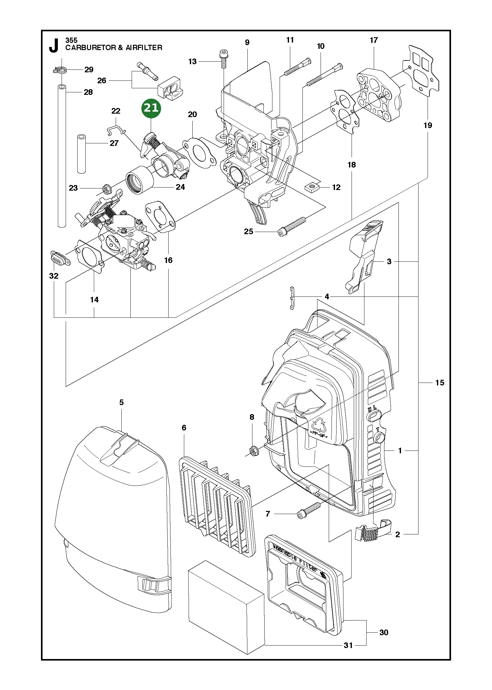 Position im Ersatzteilkatalog