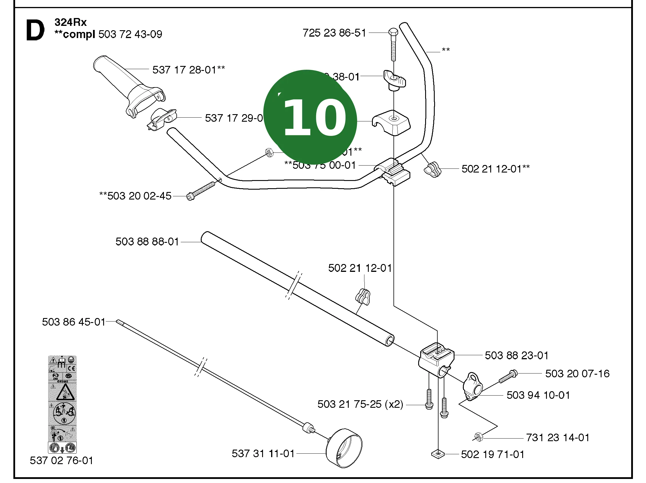 Position im Ersatzteilkatalog