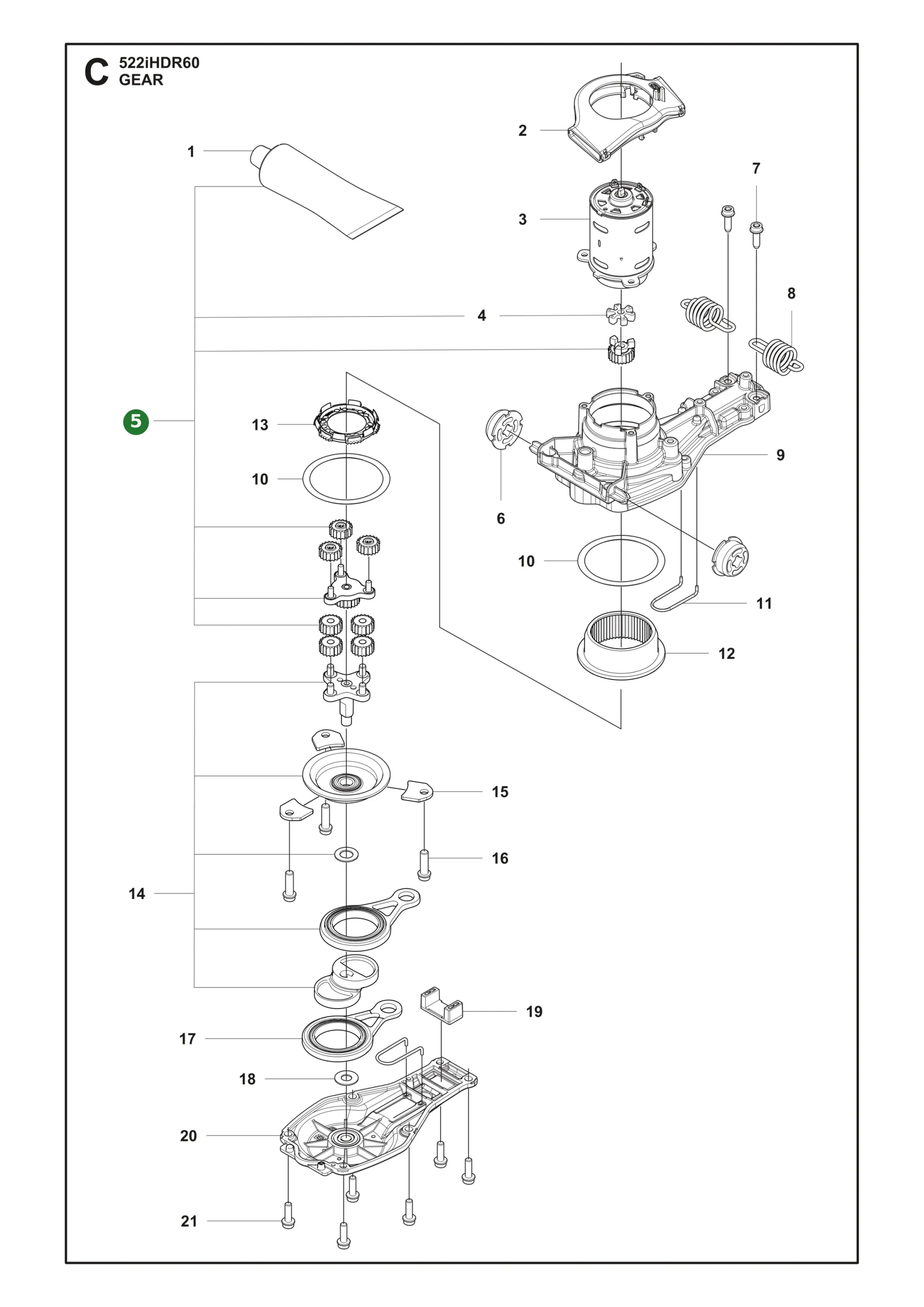 Position im Ersatzteilkatalog