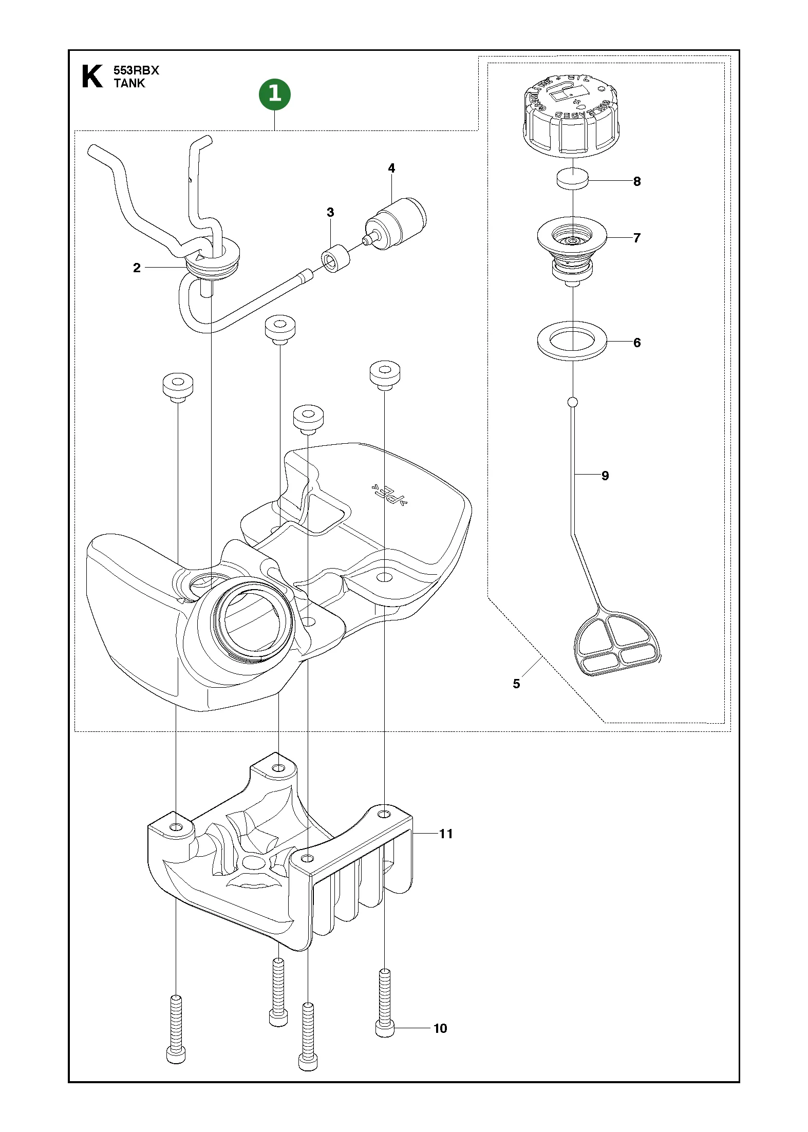 Position im Ersatzteilkatalog