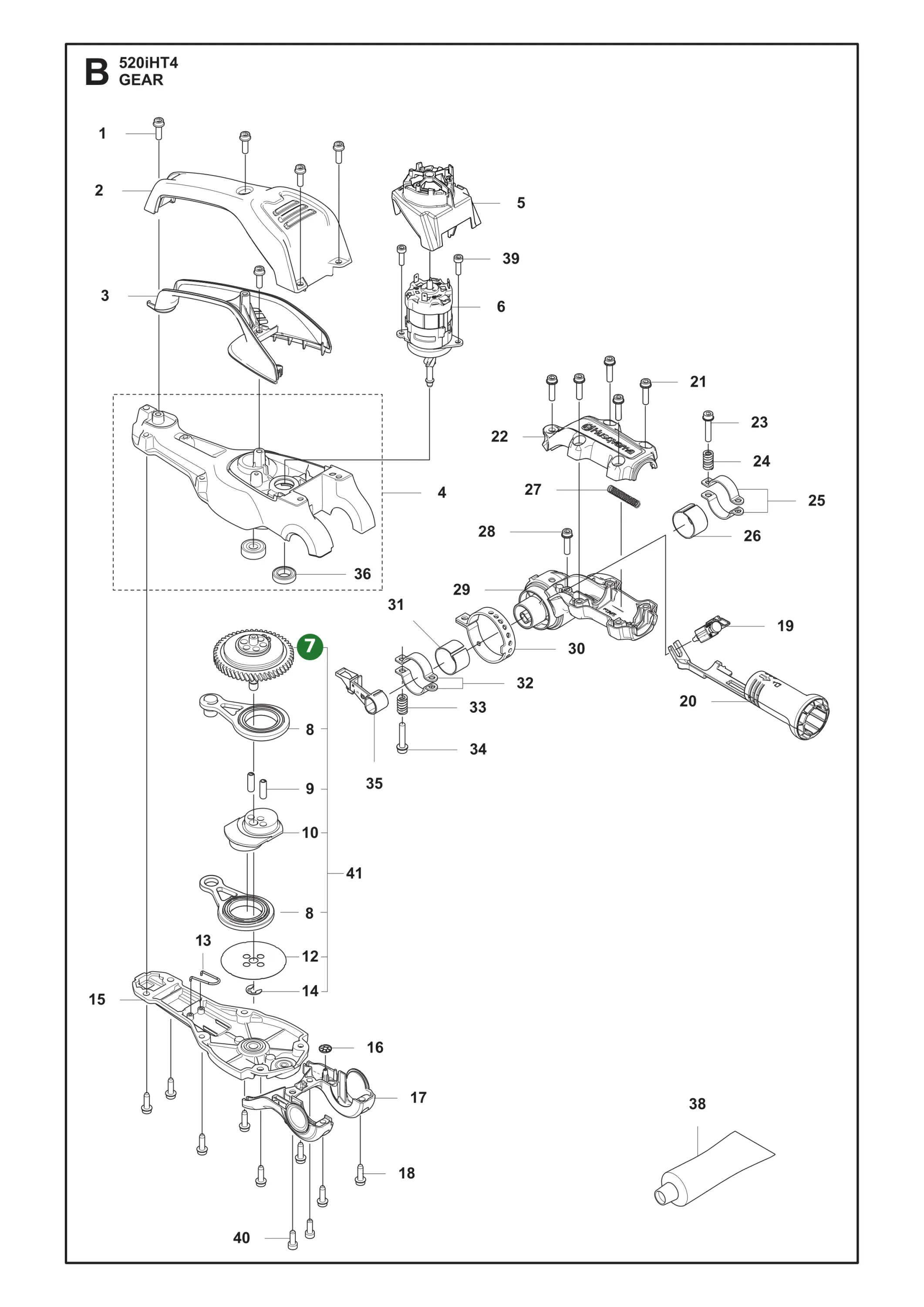 Position im Ersatzteilkatalog