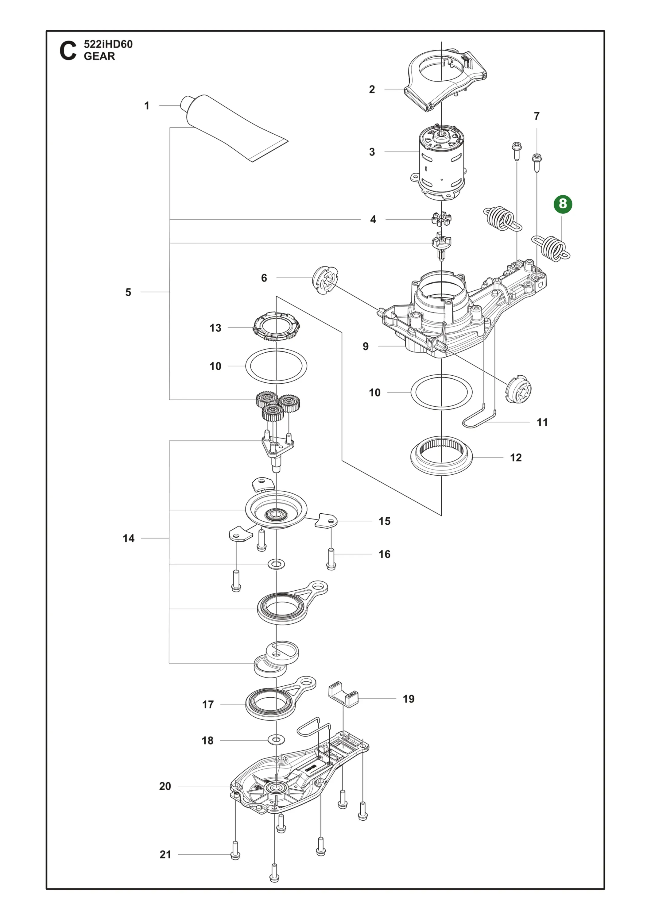 Position im Ersatzteilkatalog