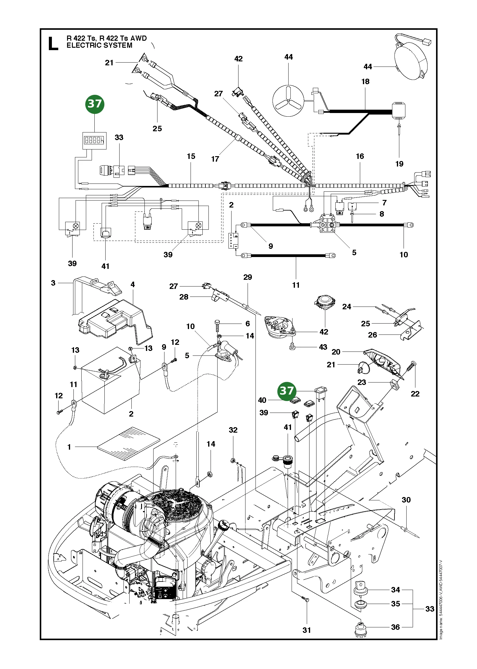 Position im Ersatzteilkatalog