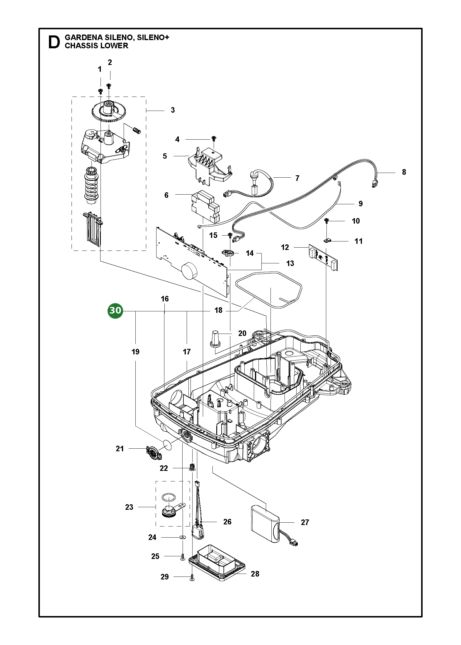 Position im Ersatzteilkatalog