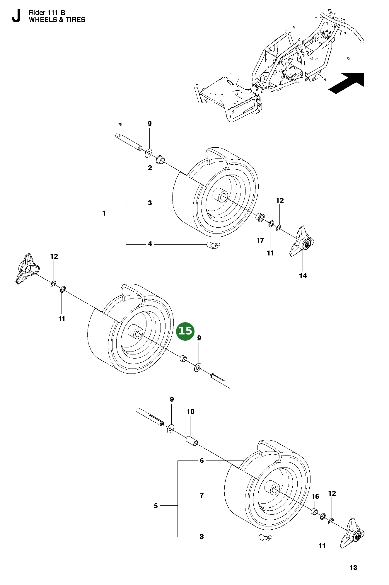 Position im Ersatzteilkatalog