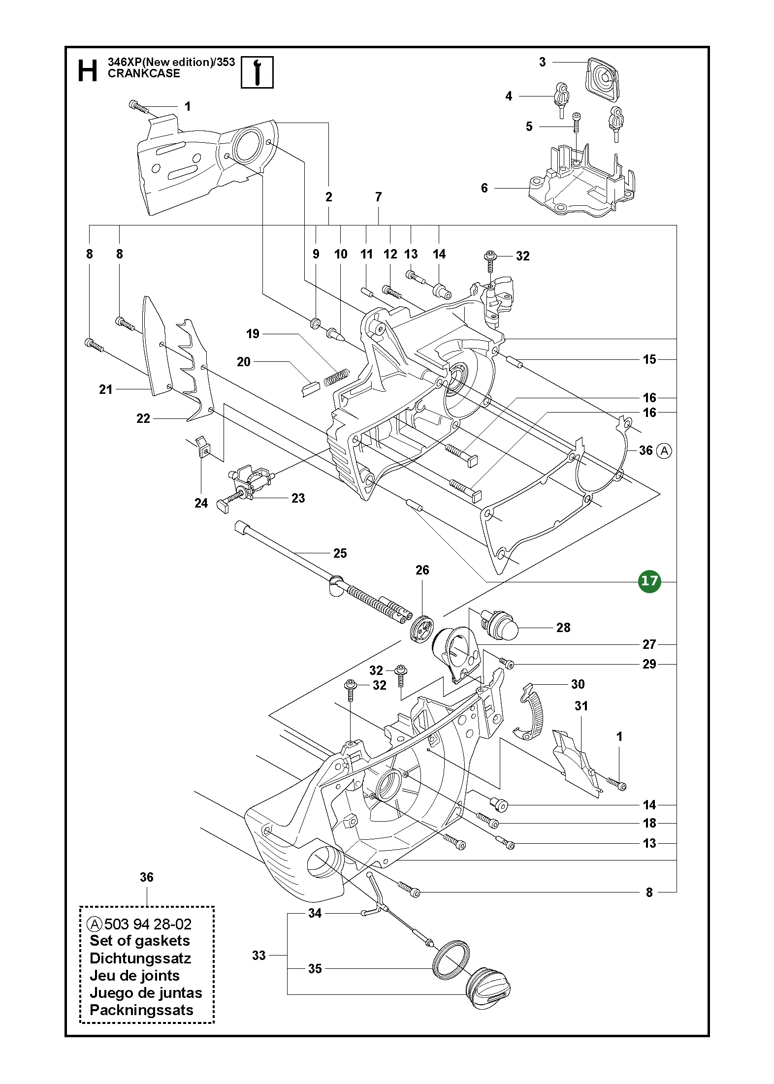 Position im Ersatzteilkatalog