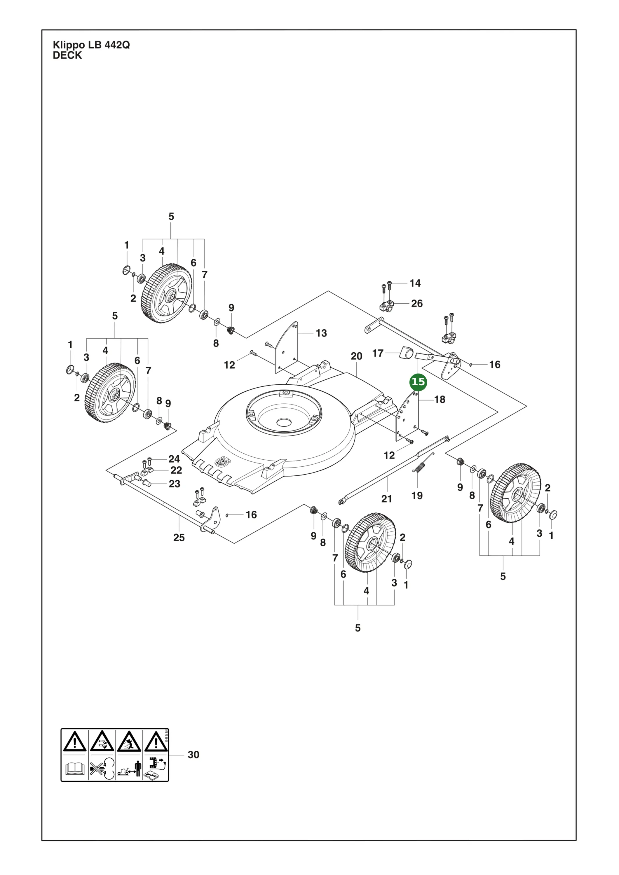 Position im Ersatzteilkatalog