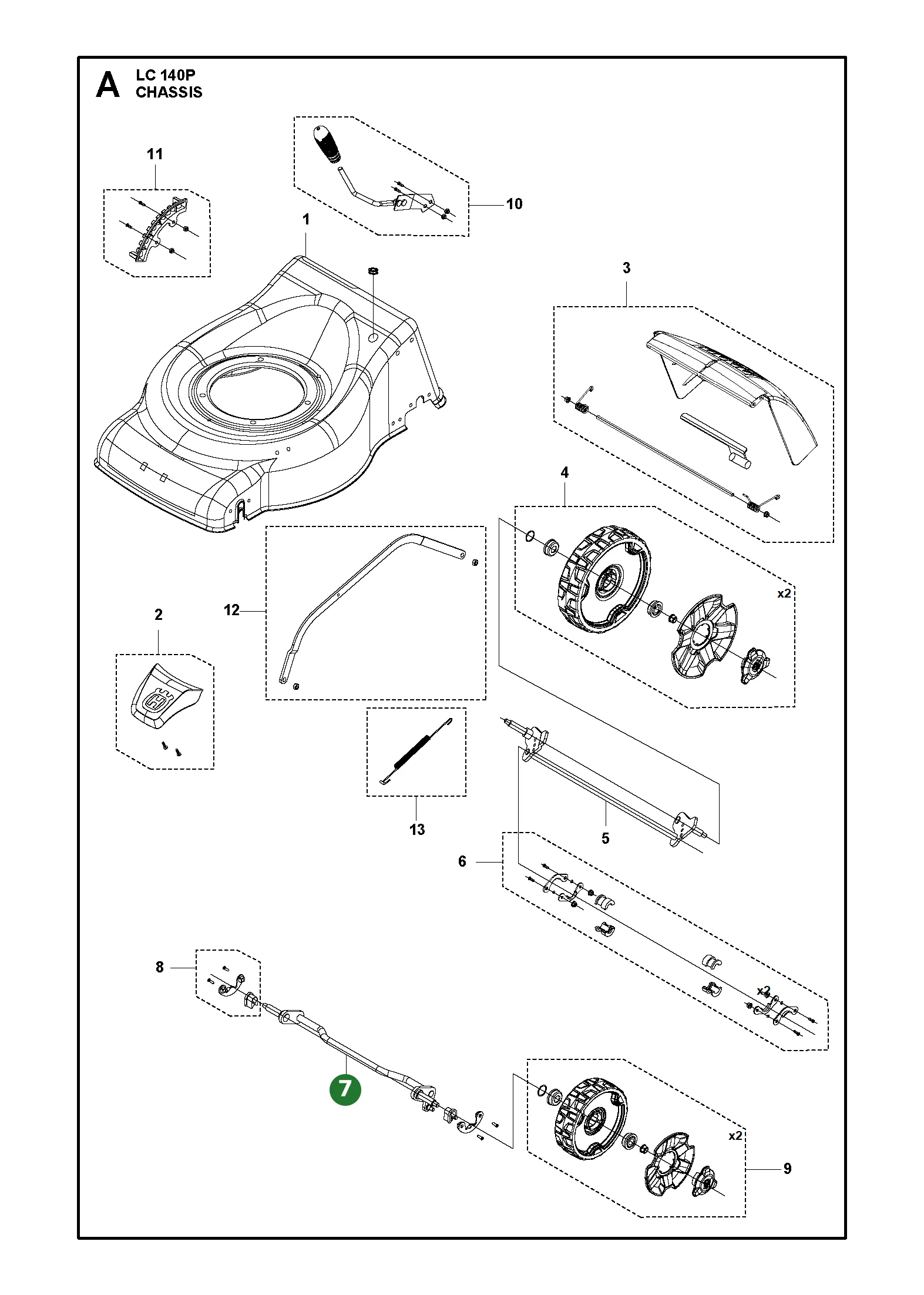 Position im Ersatzteilkatalog