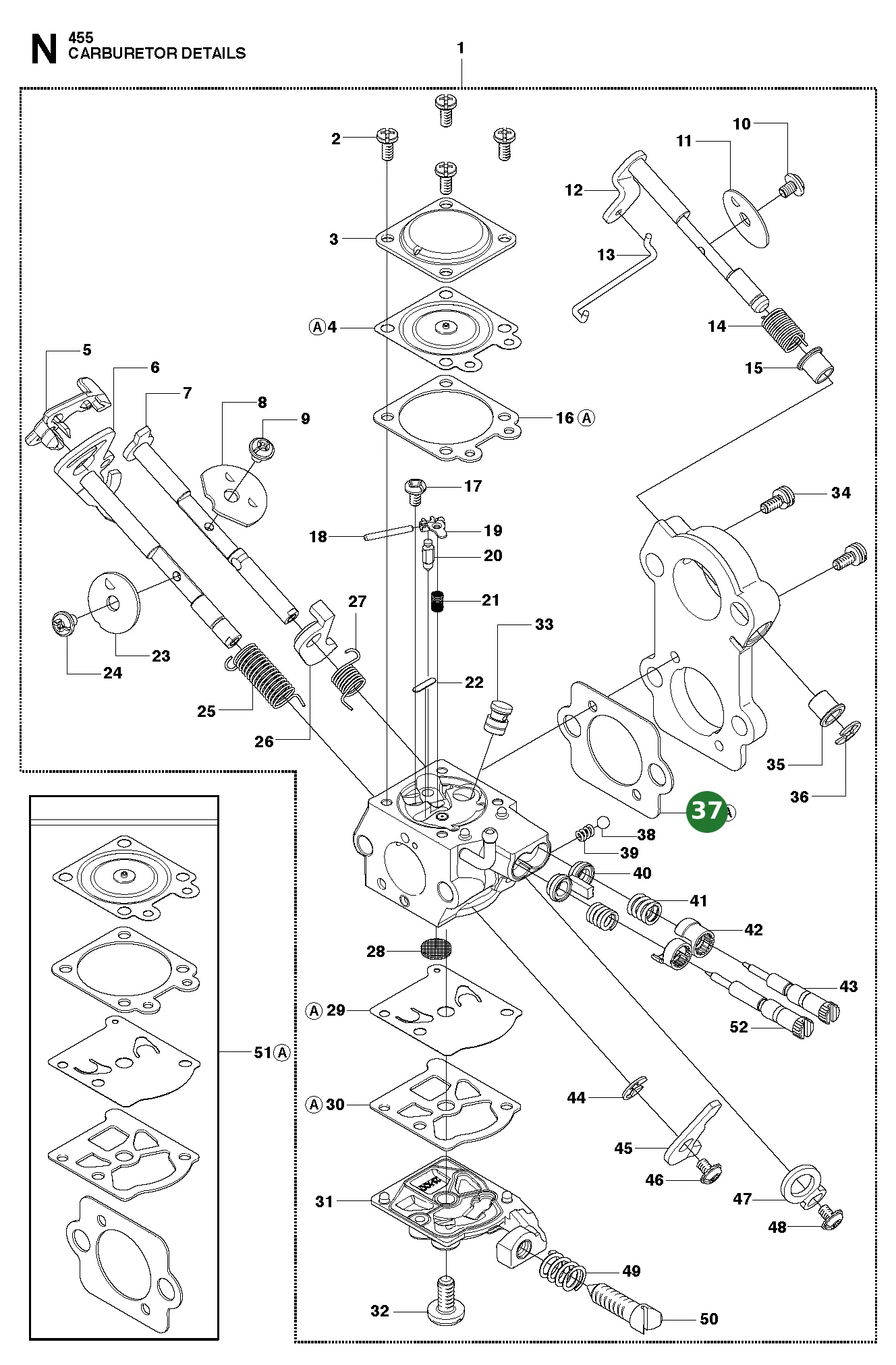 Position im Ersatzteilkatalog