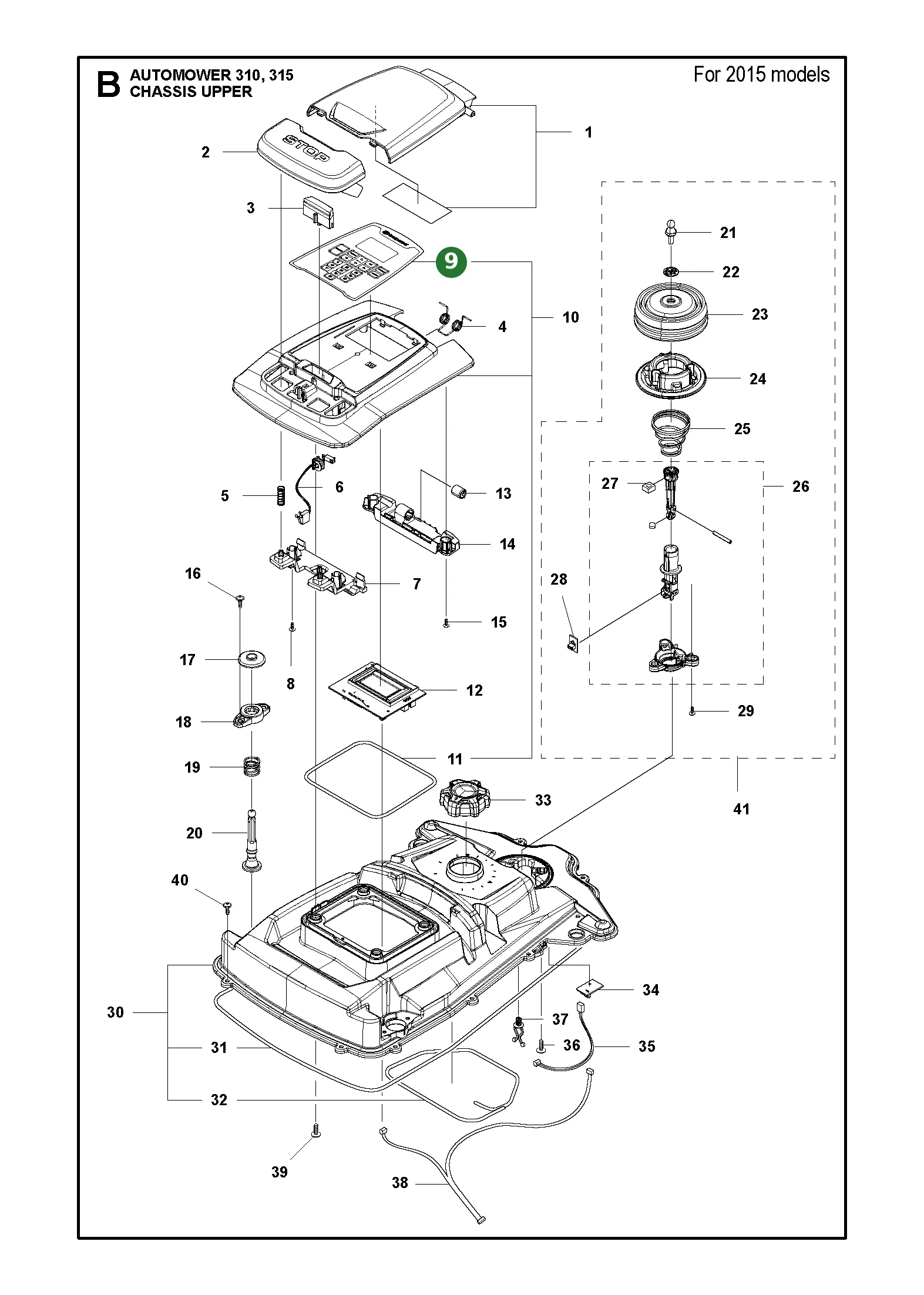 Position im Ersatzteilkatalog