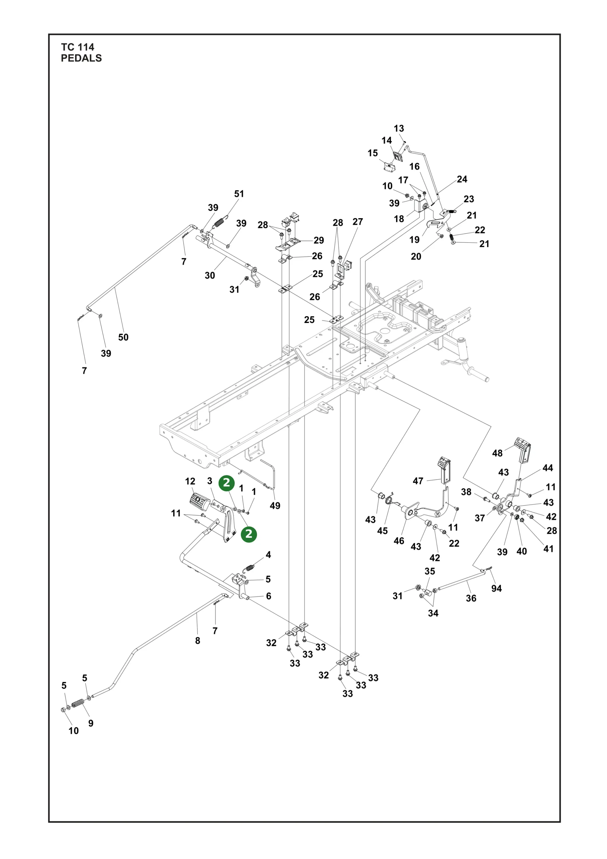 Position im Ersatzteilkatalog