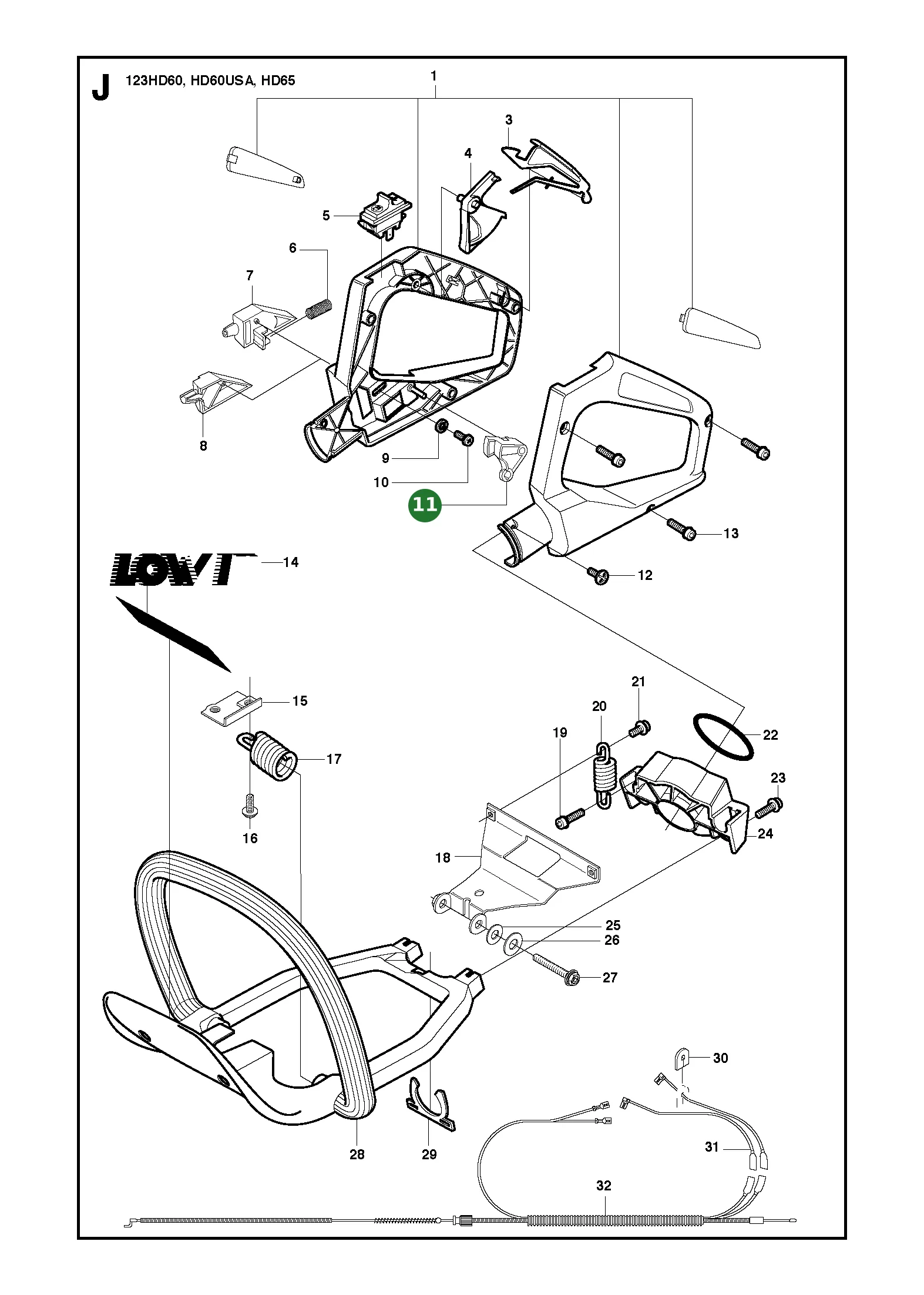 Position im Ersatzteilkatalog