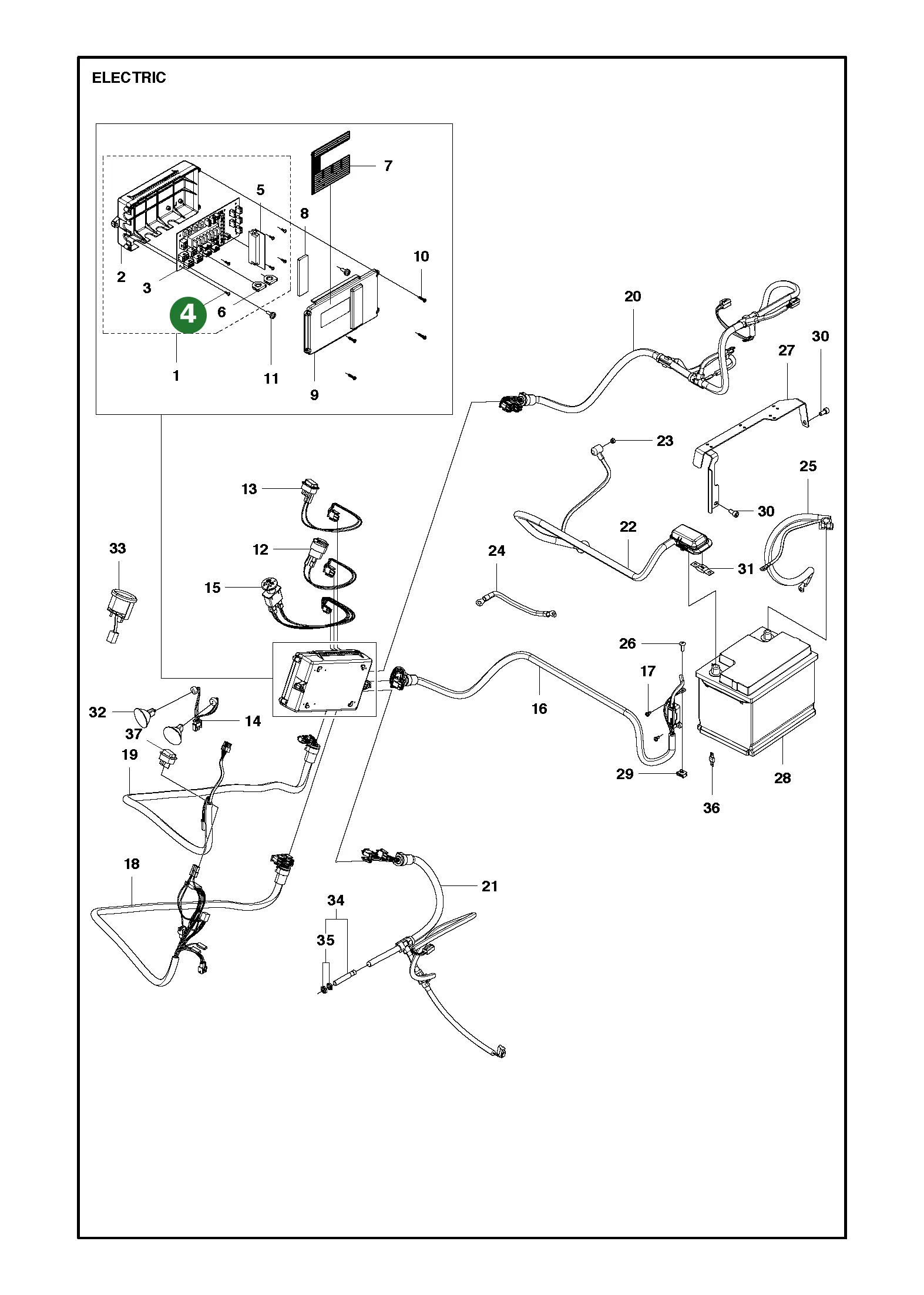 Schraube Itxpant f&uuml;r Husqvarna Automower 105, 220...