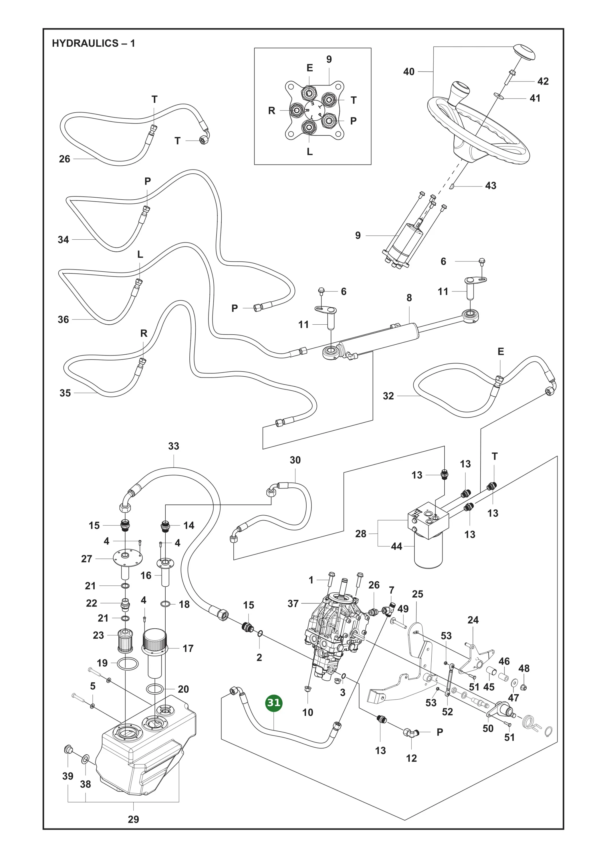 Position im Ersatzteilkatalog