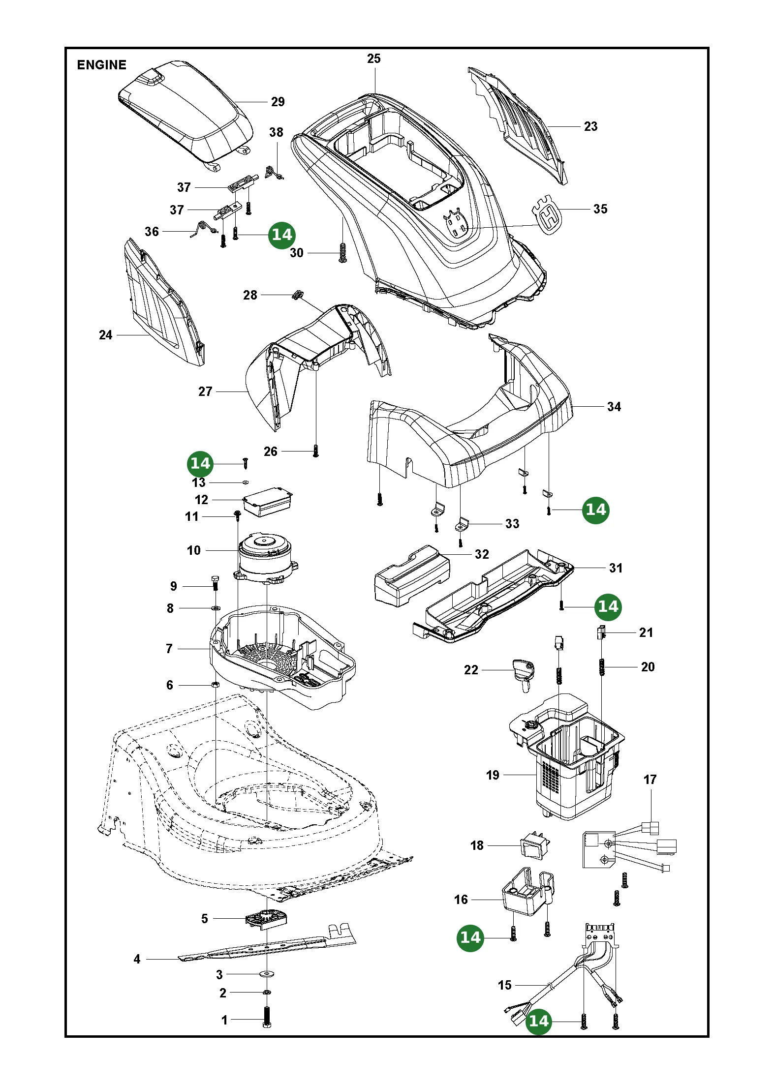 Position im Ersatzteilkatalog