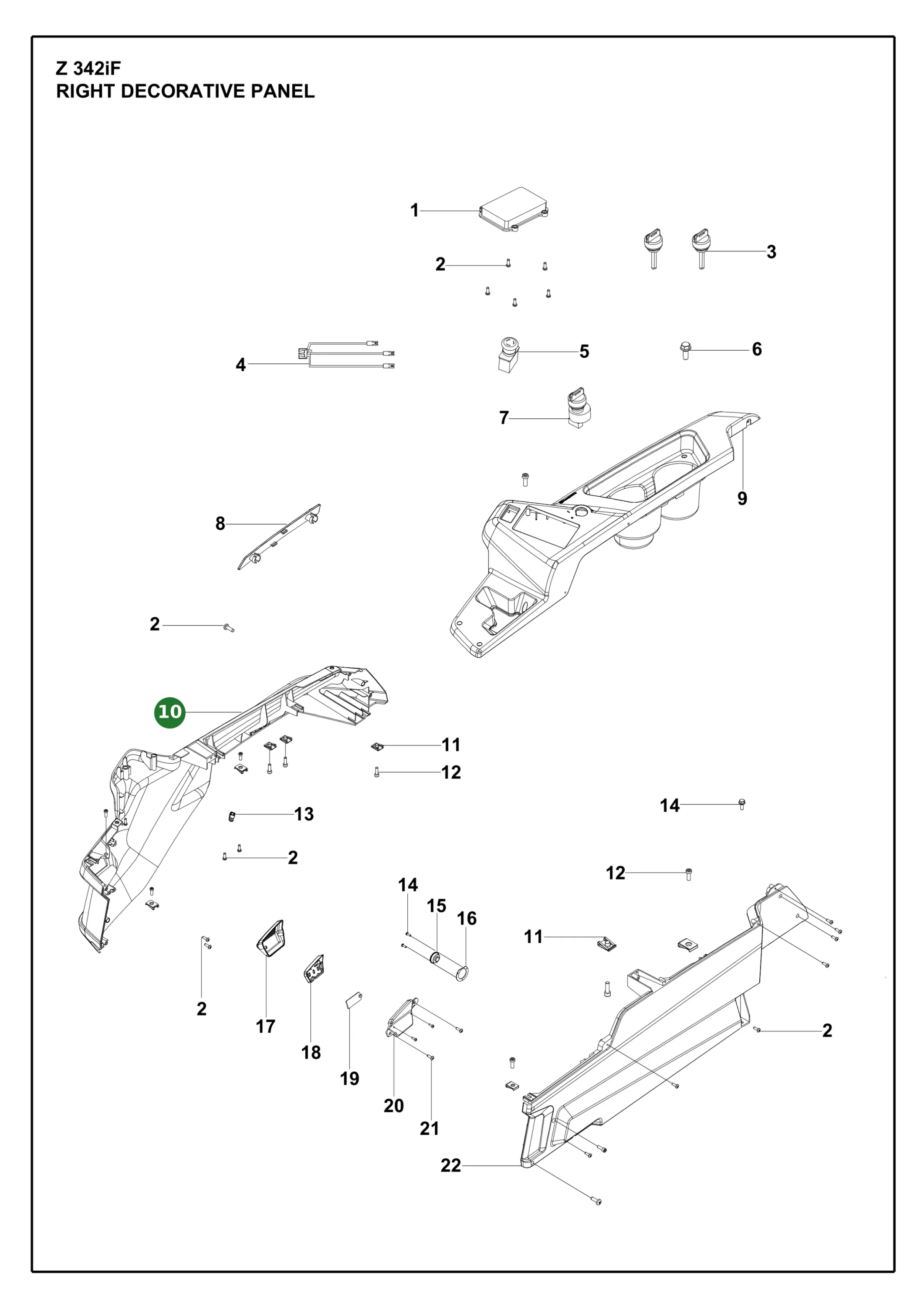 Position im Ersatzteilkatalog