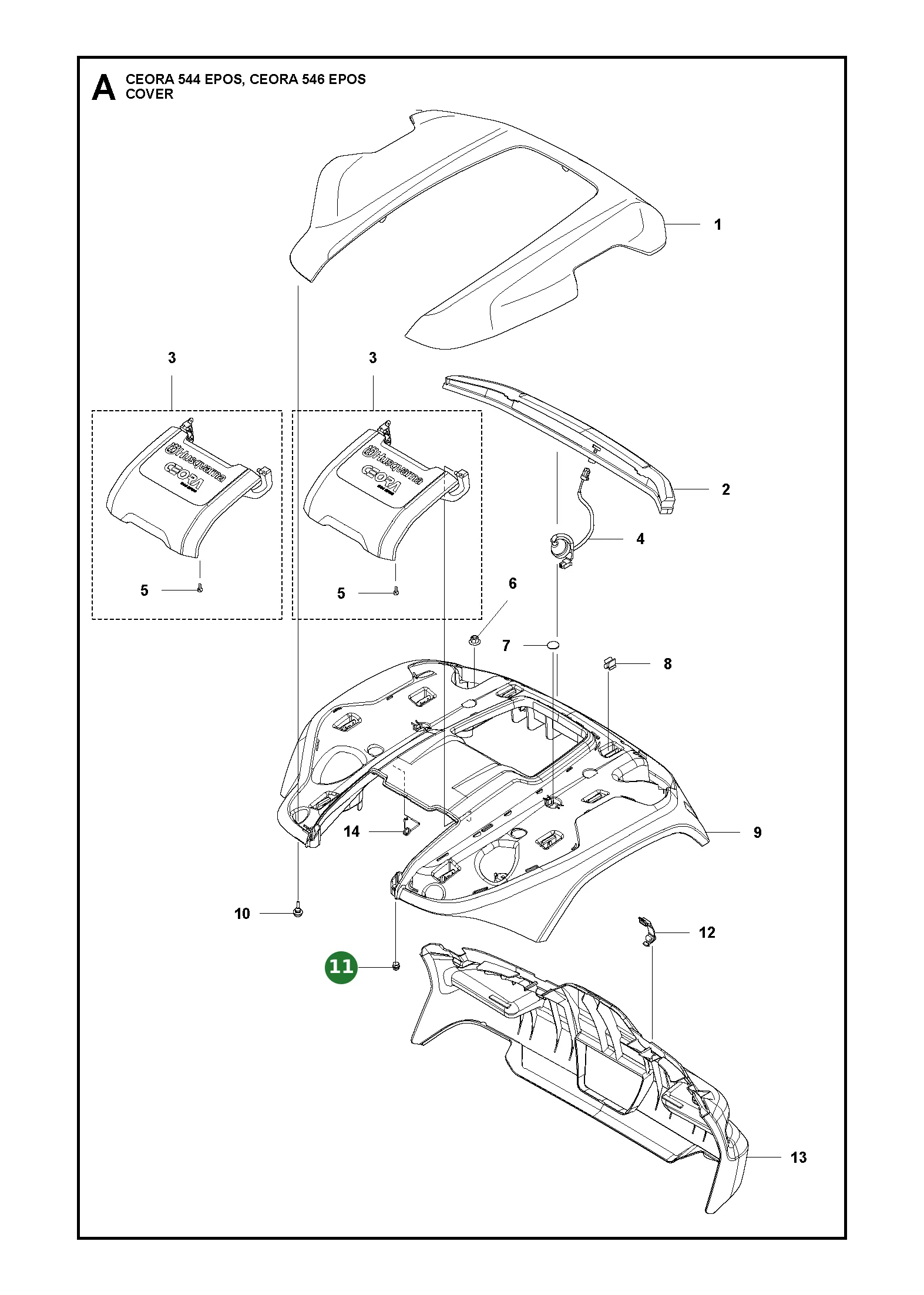 Position im Ersatzteilkatalog