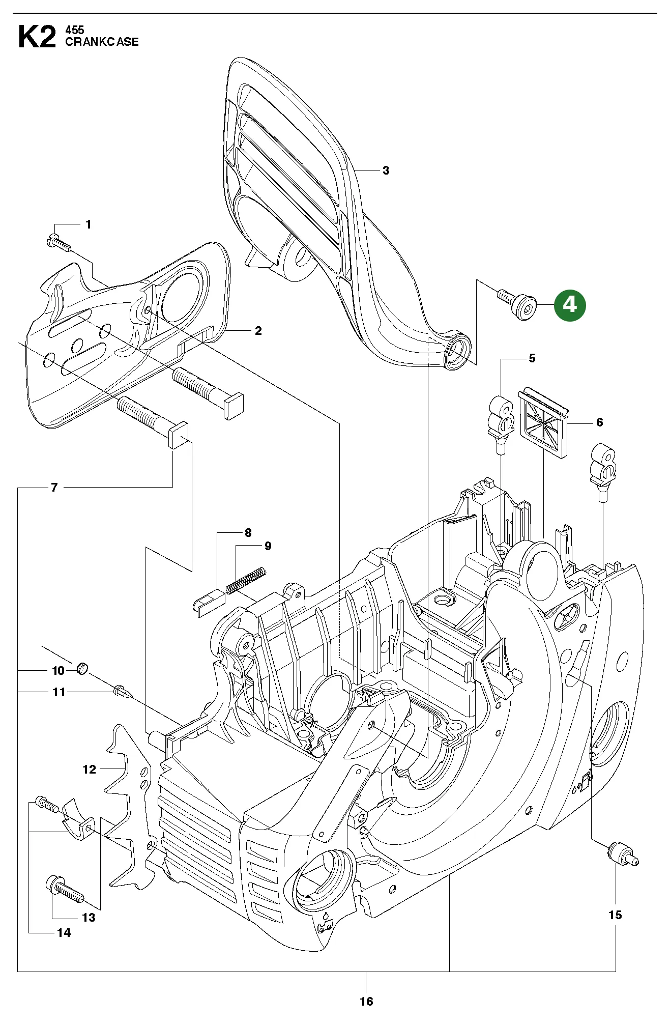 Schraube f&uuml;r Husqvarna Motors&auml;gen
