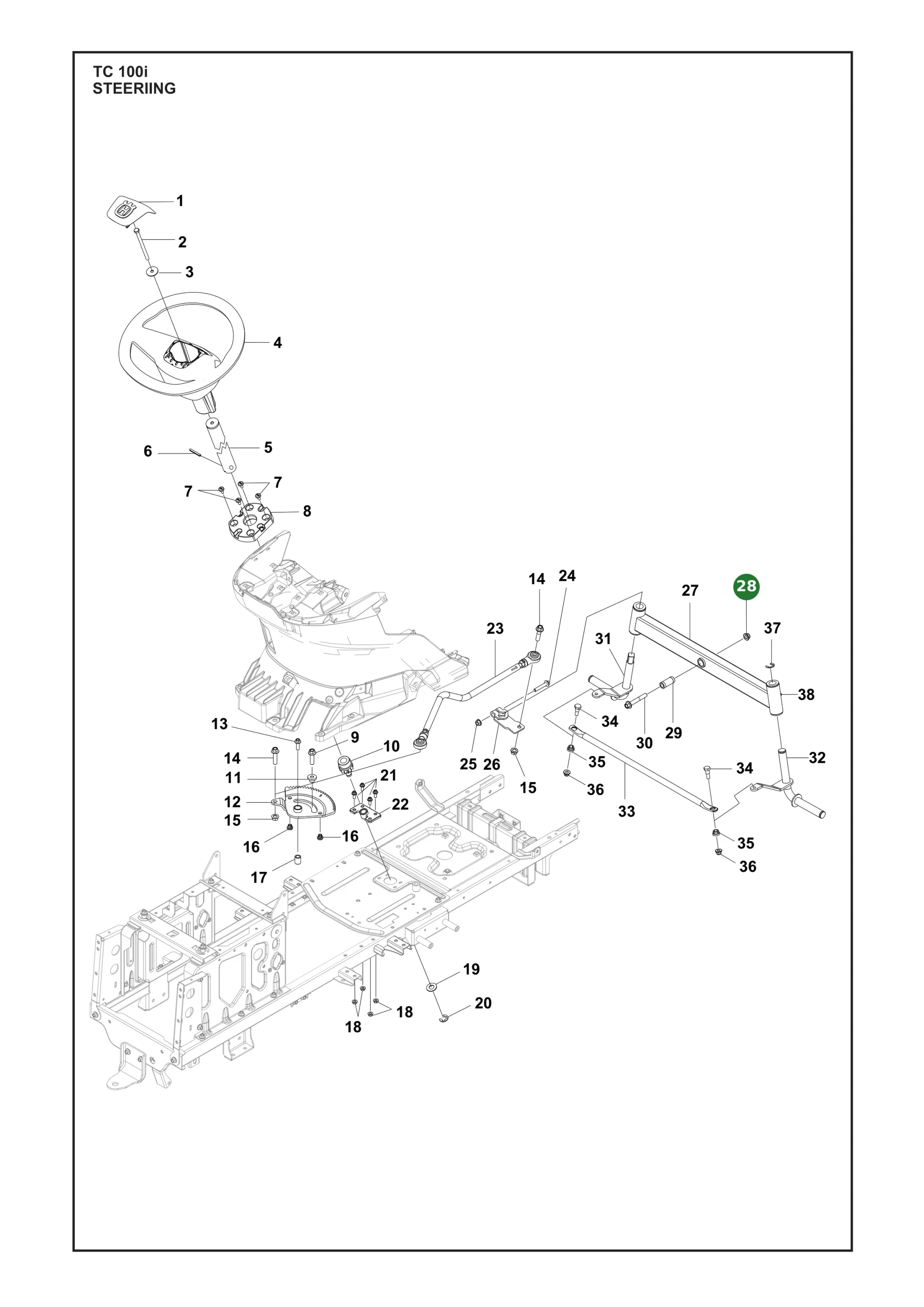 Position im Ersatzteilkatalog