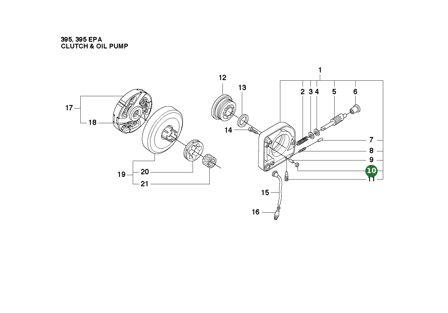 Dichtung f&uuml;r Husqvarna Motors&auml;gen 61, 66, 266,...