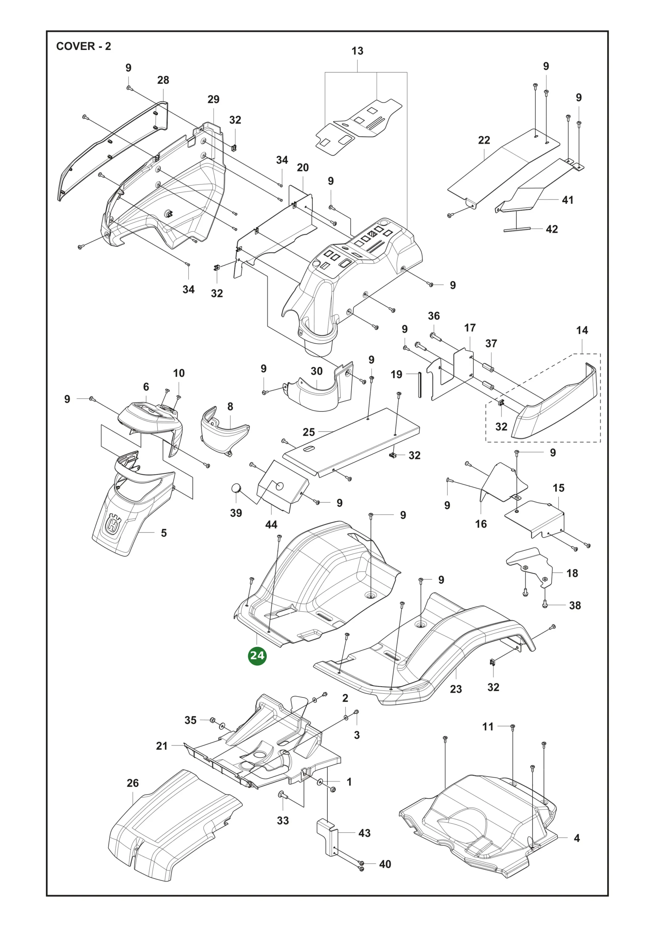 Position im Ersatzteilkatalog