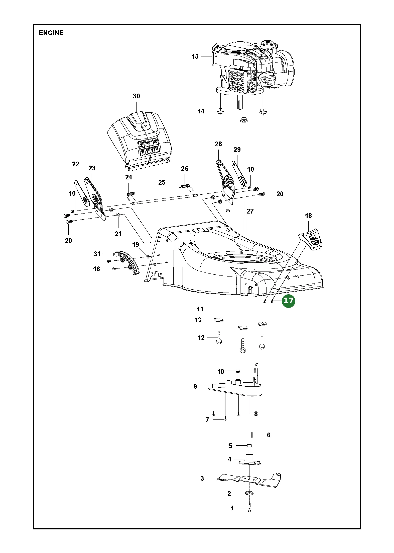 Position im Ersatzteilkatalog